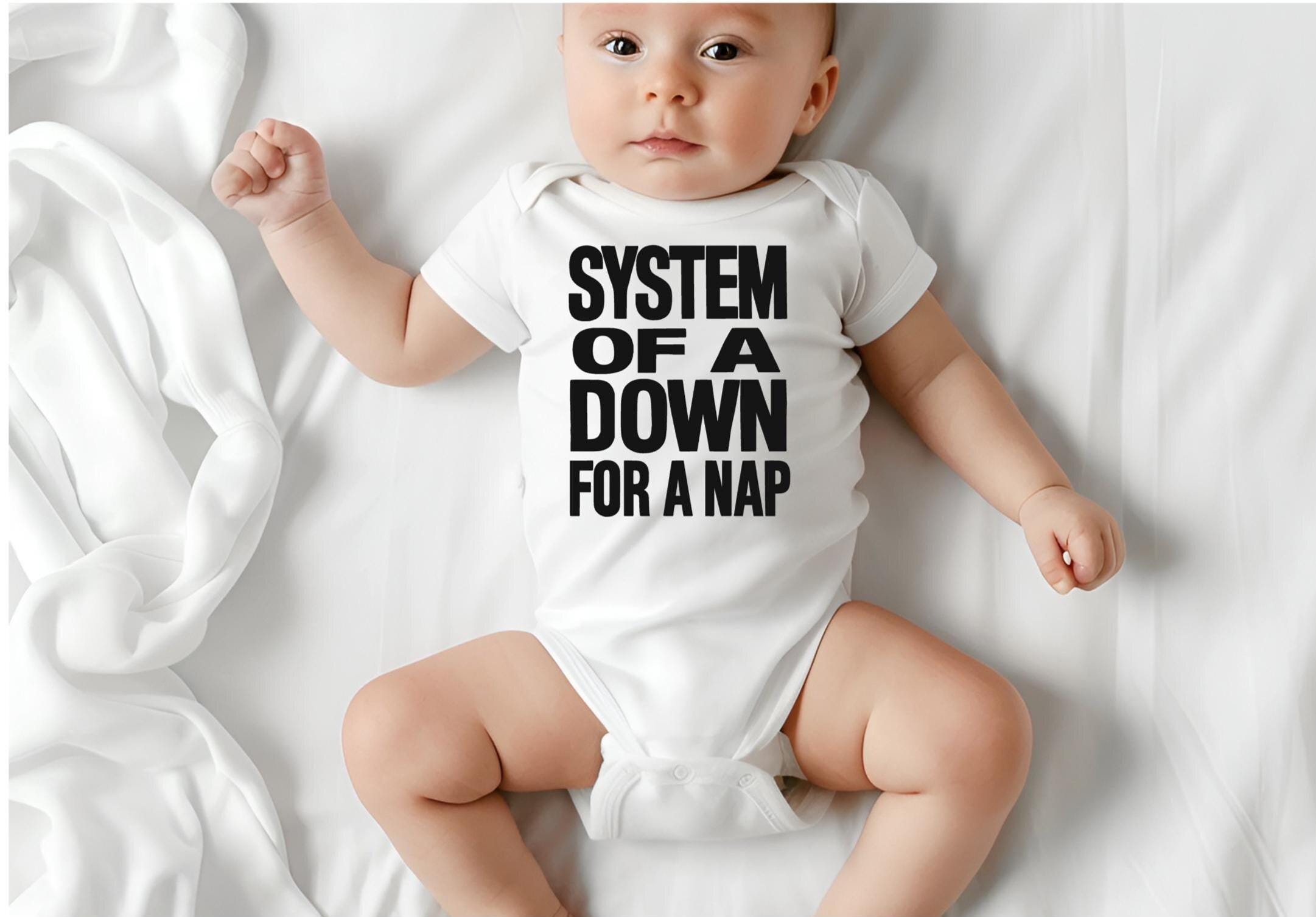 System of a Down For A Nap Baby Bodysuit