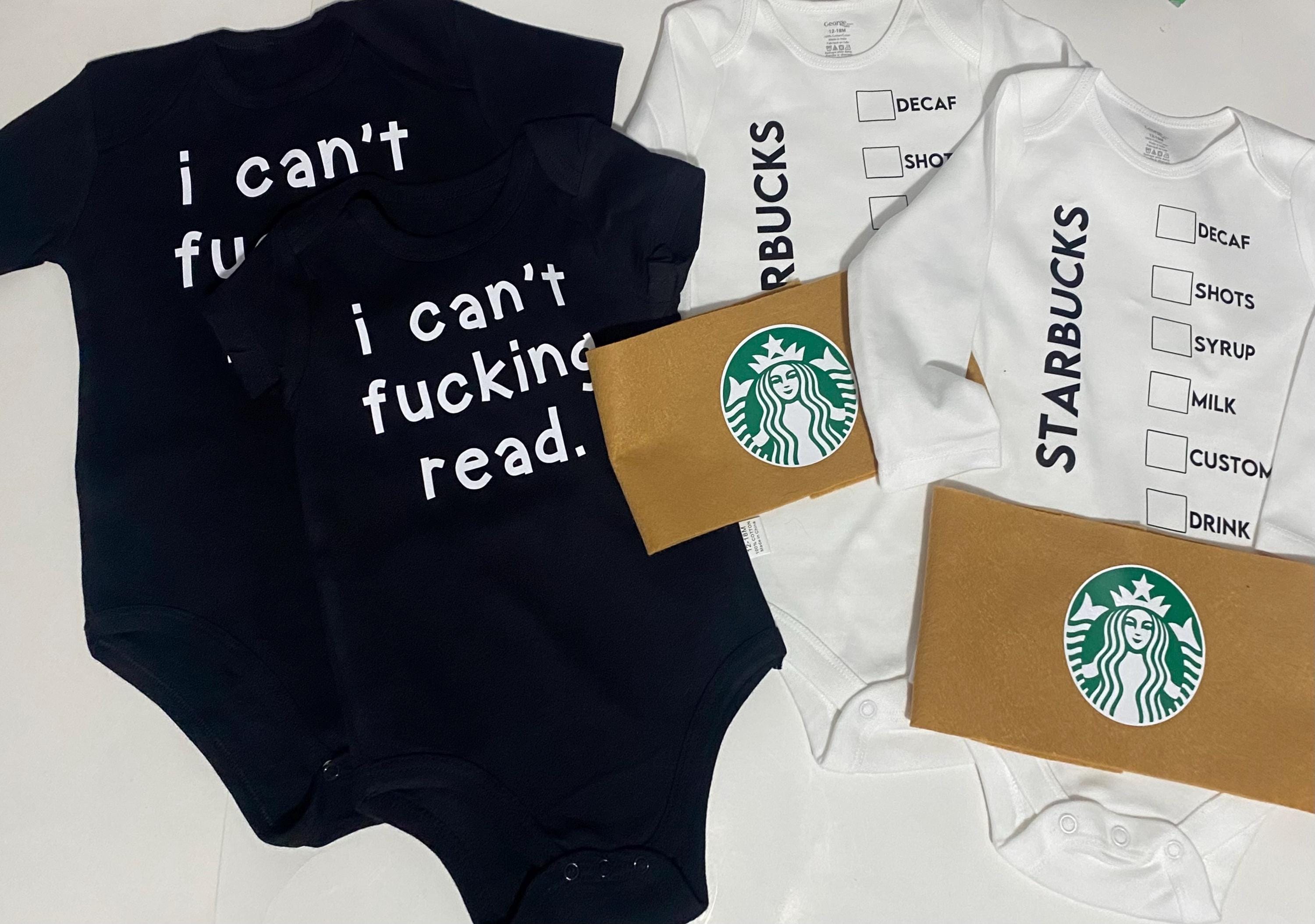 I Can't F*cking Read Baby Bodysuit