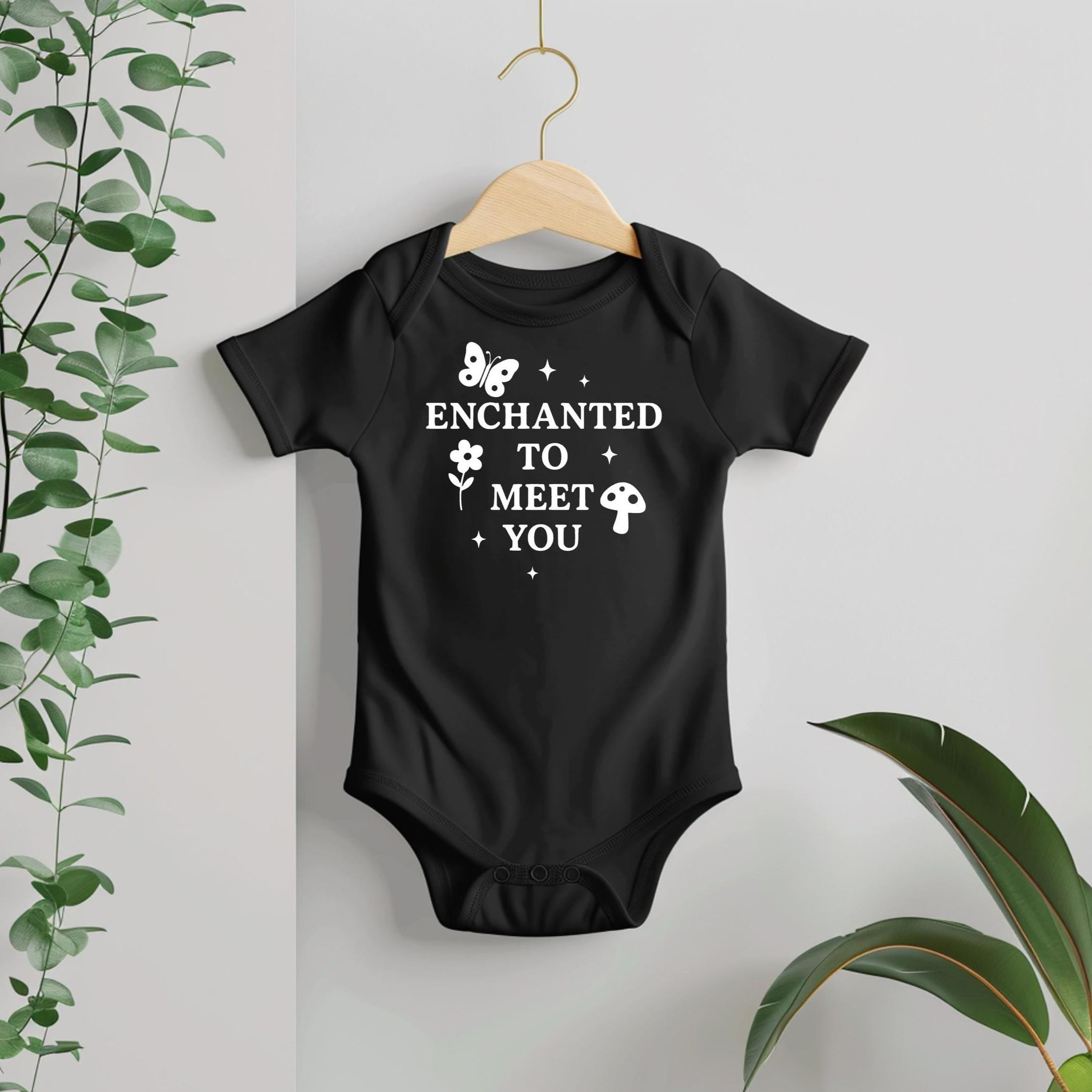 Enchanted To Meet You Baby Bodysuit