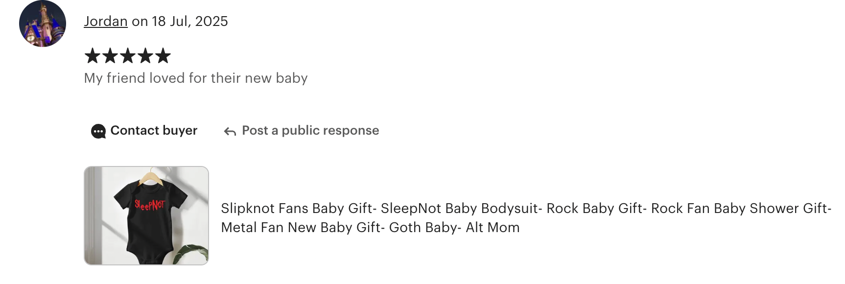 Sleepnot Baby Bodysuit