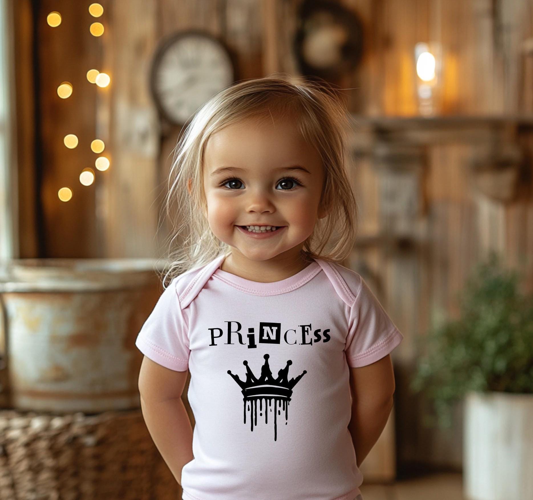 Punk Princess Pink Baby Bodysuit