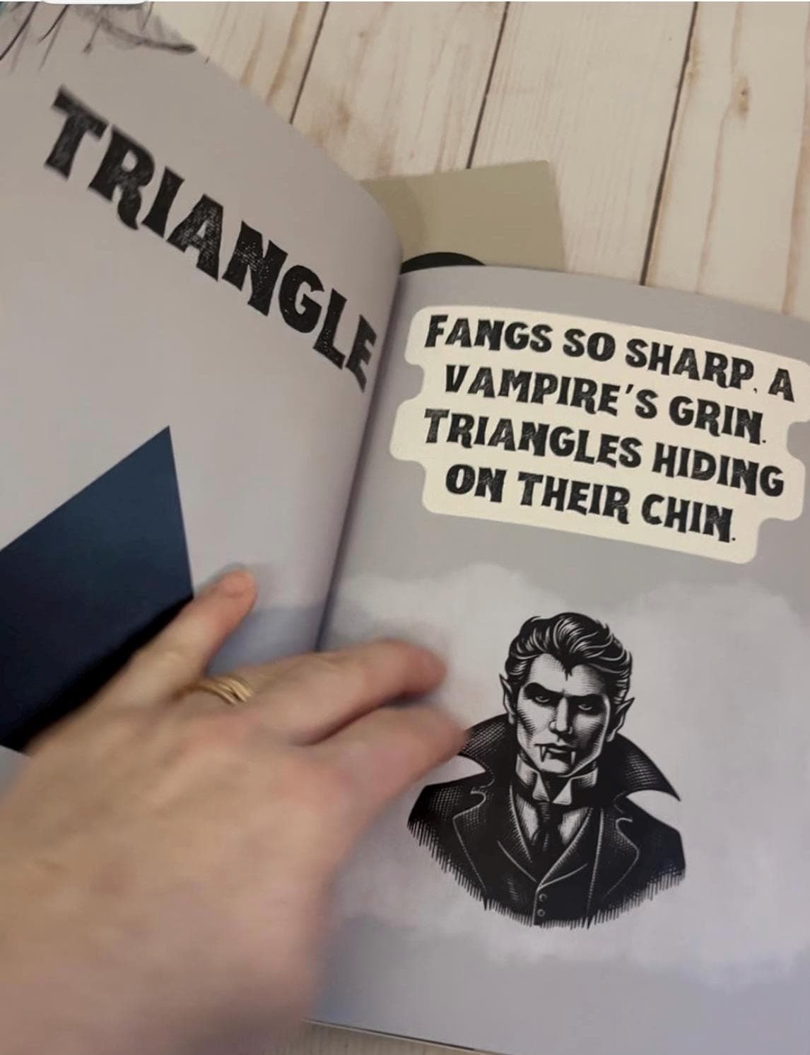 First Shape Books For Alternative Moms, Early Learning With Gothic Charm, First Shapes Book for Gothic Emo Moms,Occult Children’s Book