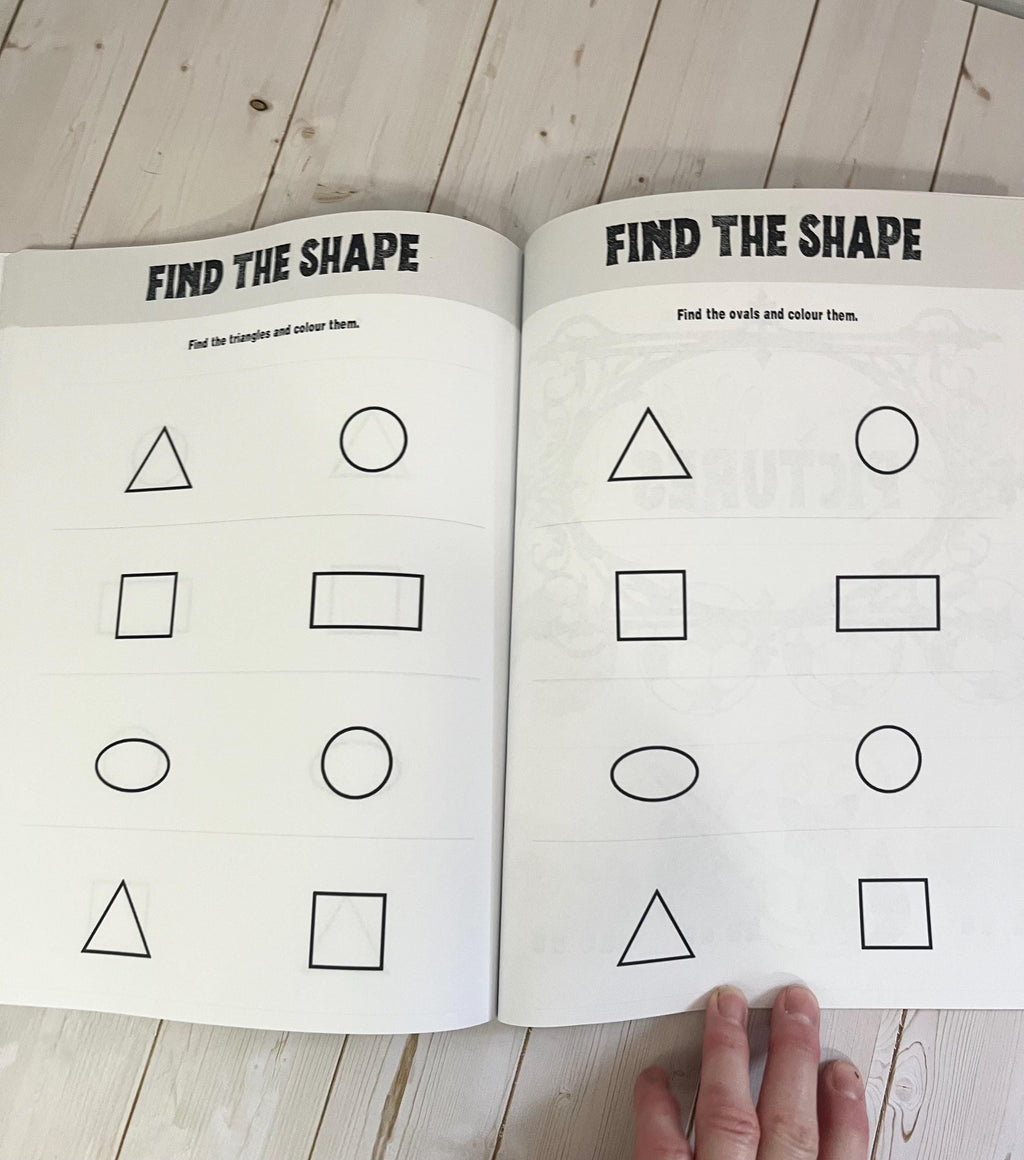 Little Rebel Toddler Workbook- Activity Book for ABC’s, Numbers, Tracing, Colours etc Gothic Style, 92 Page Printed Workbook For Alt Parents