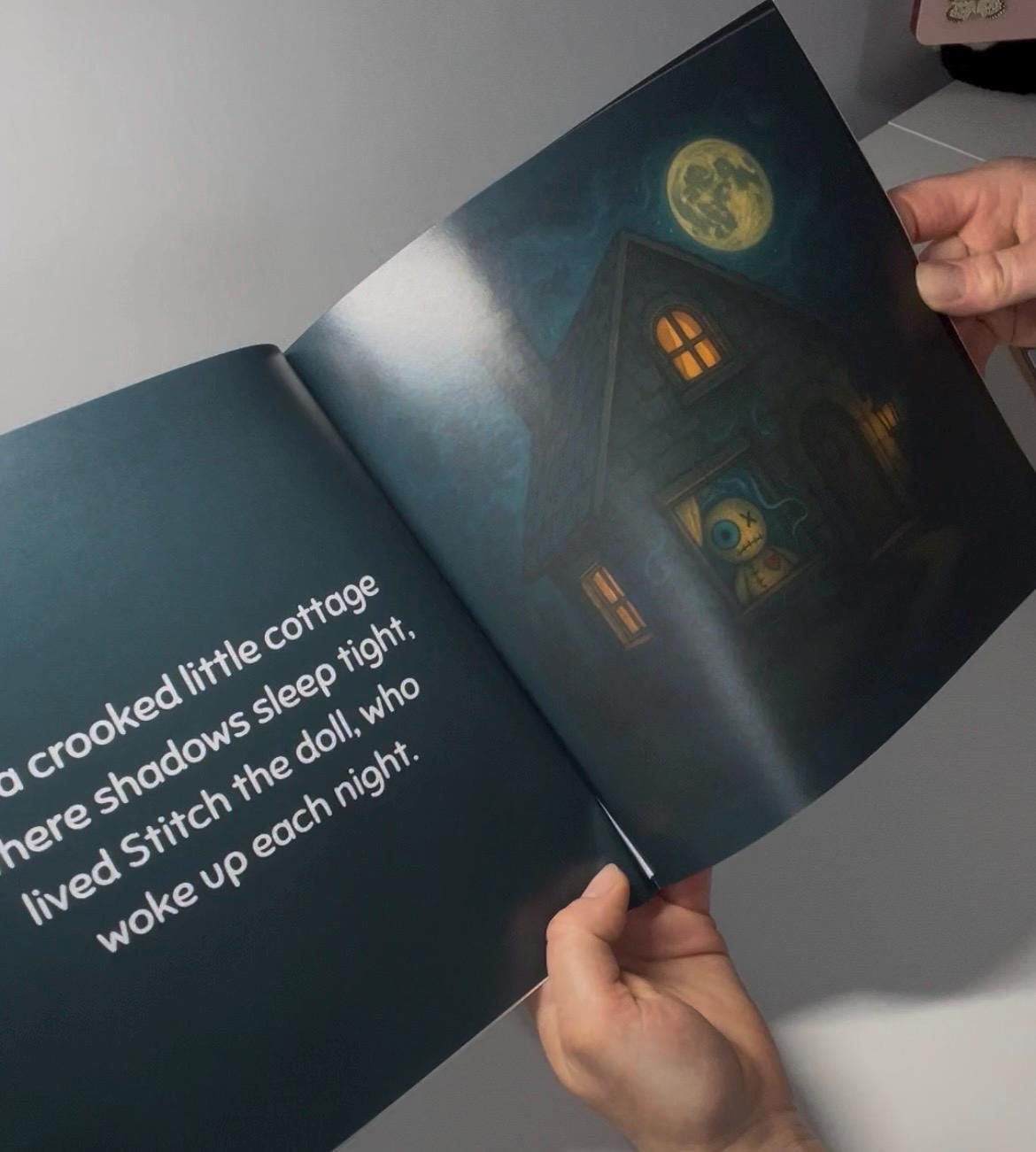 Stitch And The Shadowy Hall- A Book For Kids Who Are Afraid Of The Dark- Written By The Métis Witch- For Kids Who Fear Nighttime