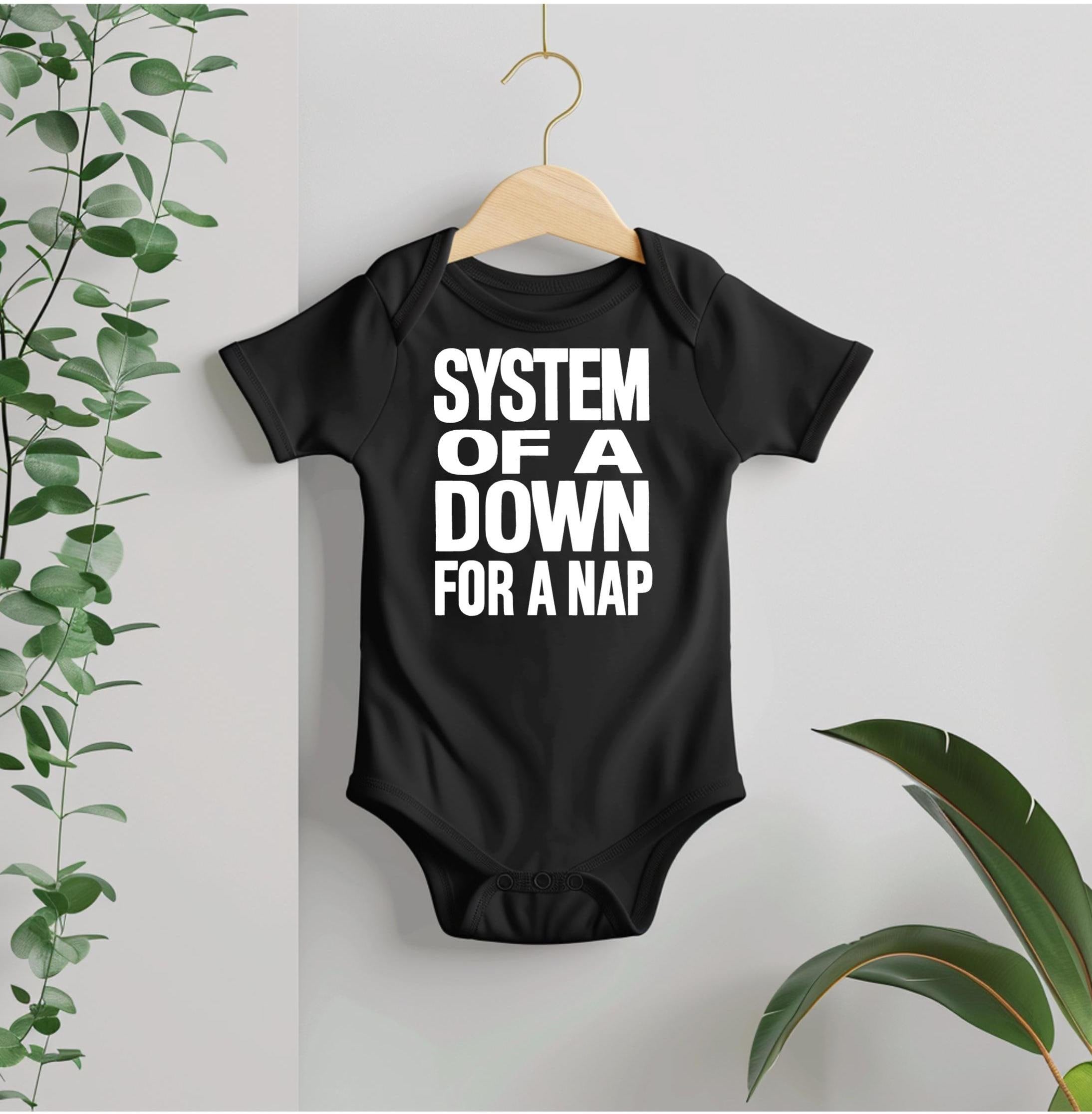 System of a Down For A Nap Baby Bodysuit