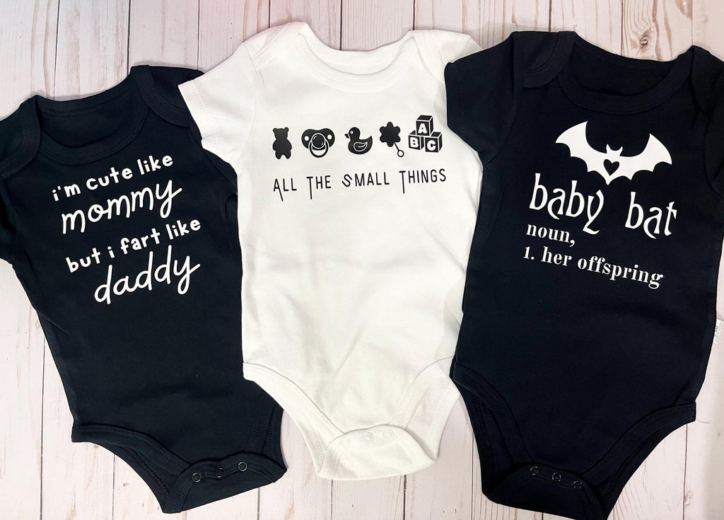 Baby Bat Cute Baby Bodysuit