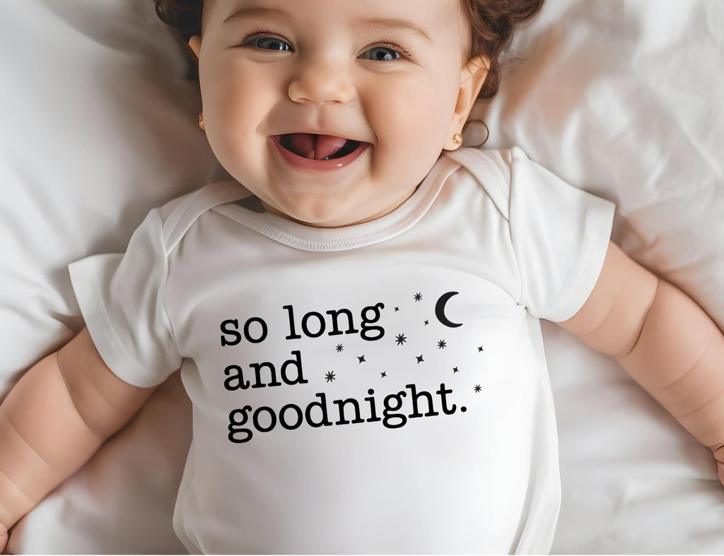 So Long and Goodnight Baby Bodysuit