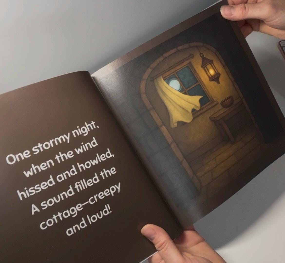 Stitch And The Shadowy Hall- A Book For Kids Who Are Afraid Of The Dark- Written By The Métis Witch- For Kids Who Fear Nighttime