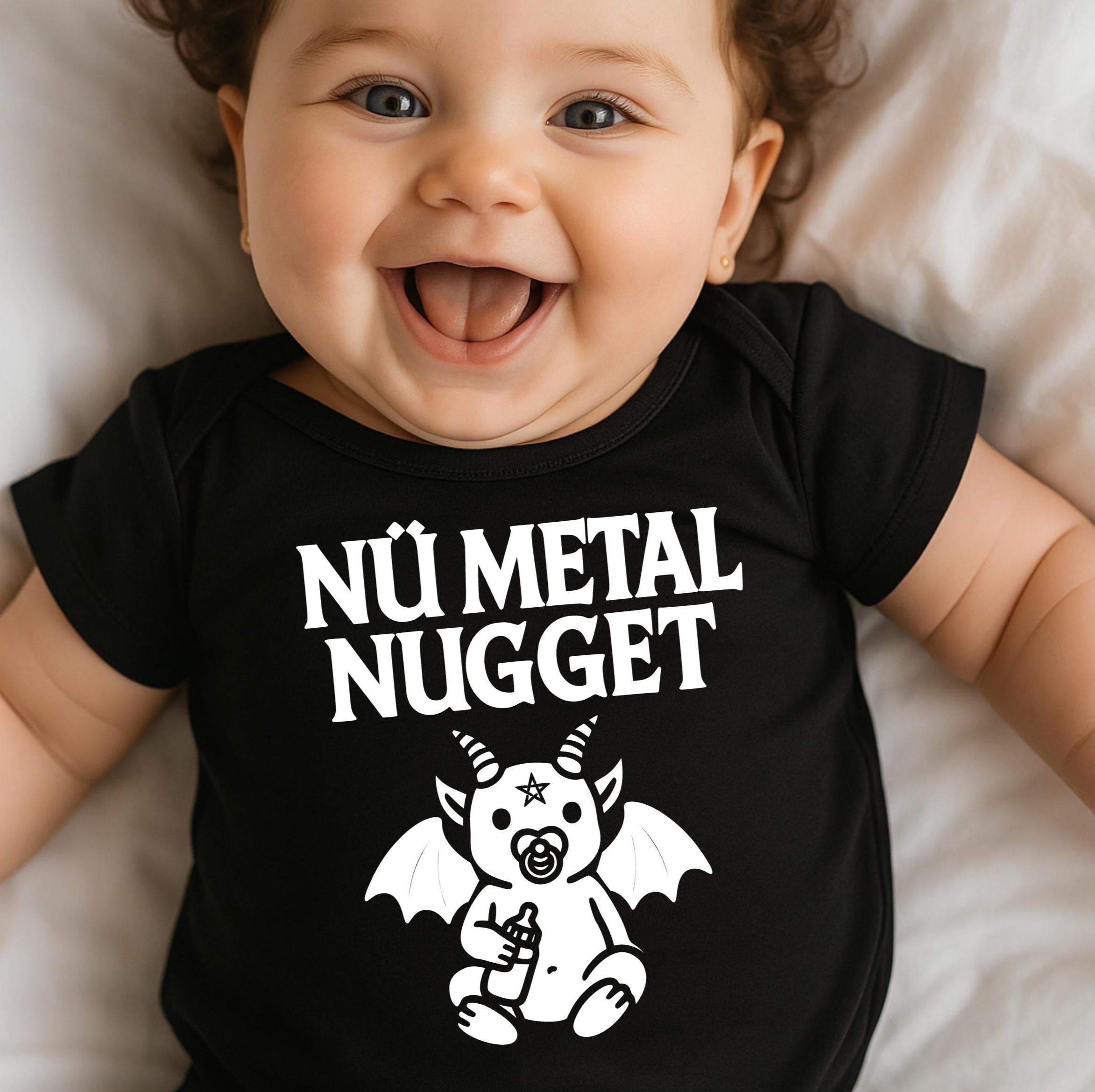 NU Metal Nugget Baby Bodysuit