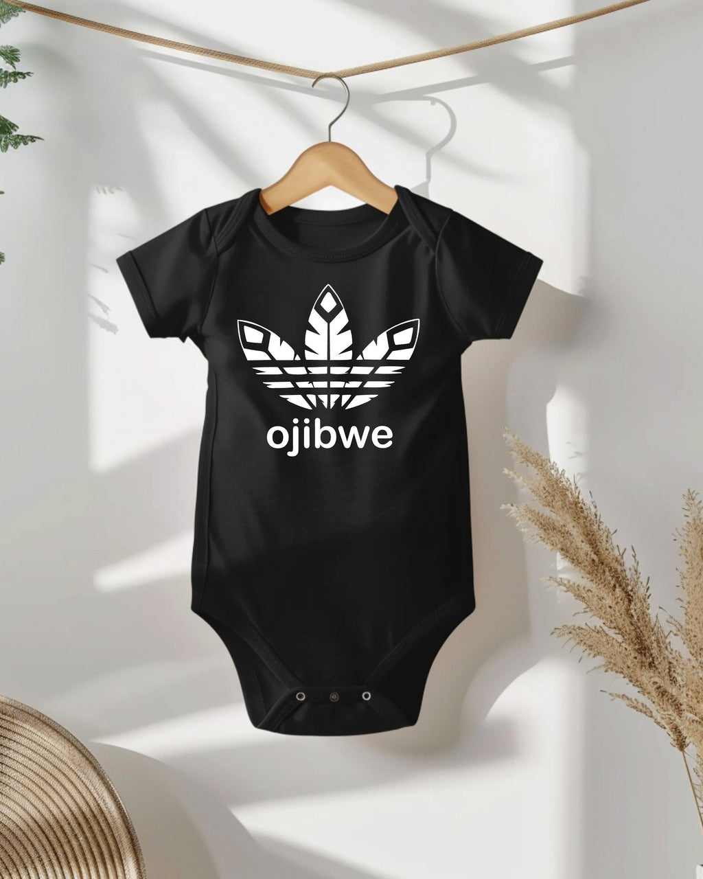 Anishinaabe, Indigenous, Ojibwe or Native Baby Bodysuits