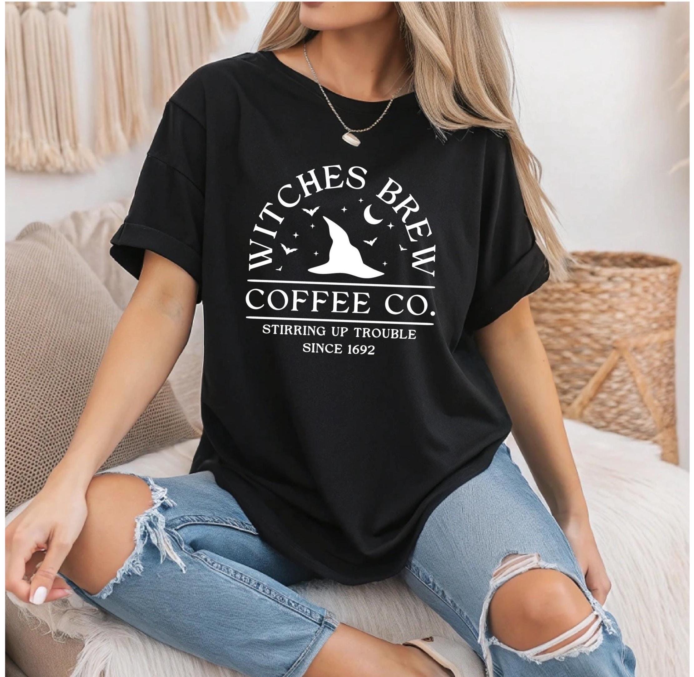 Witches Brew Coffee Co Custom Made T-shirts