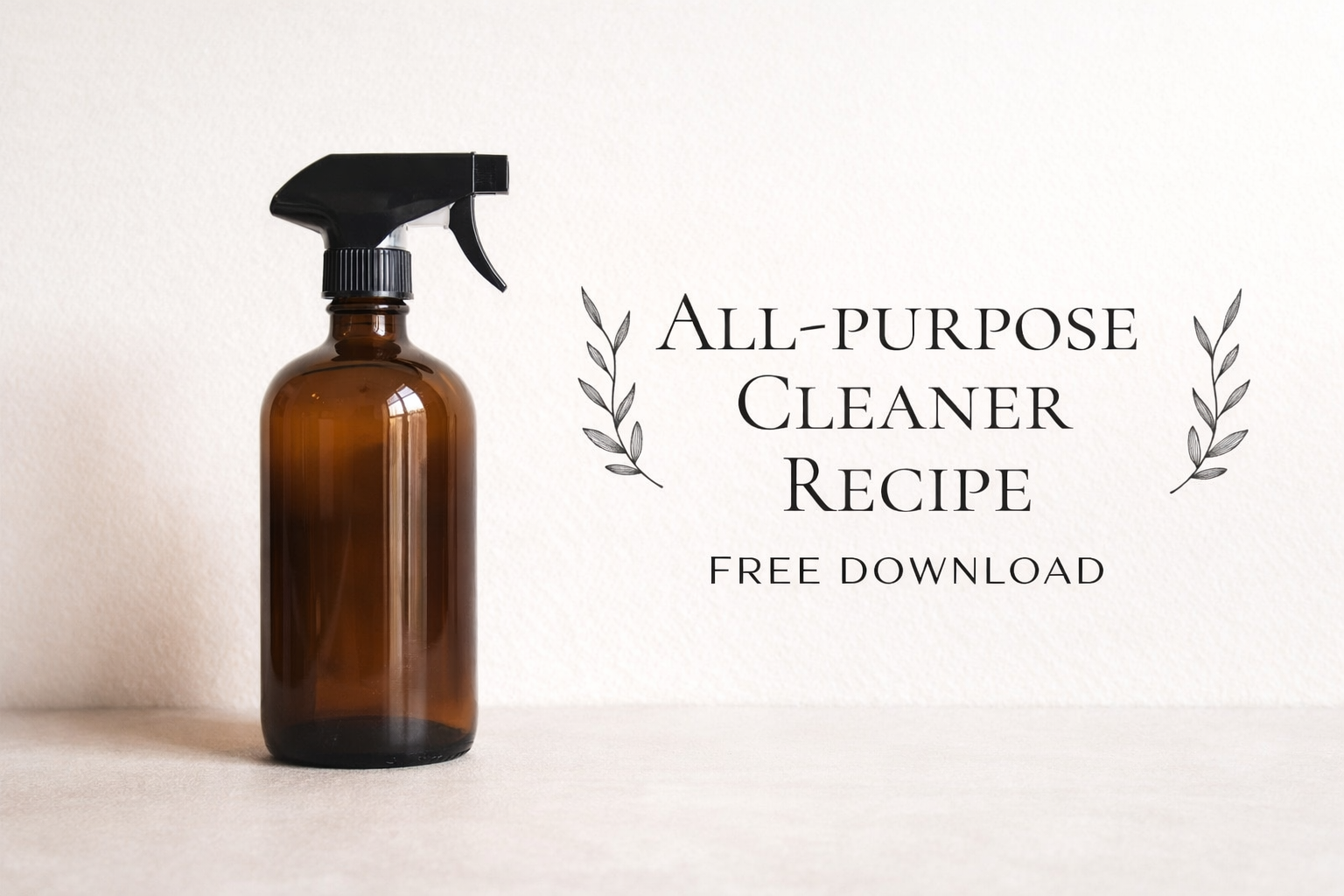 Homemade All Purpose Cleaner Recipe File Download