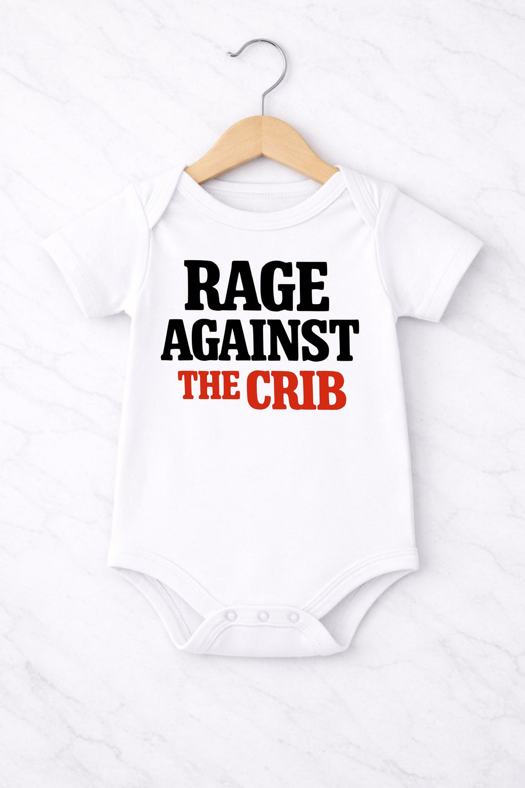 Rage Against the Crib Baby Bodysuit