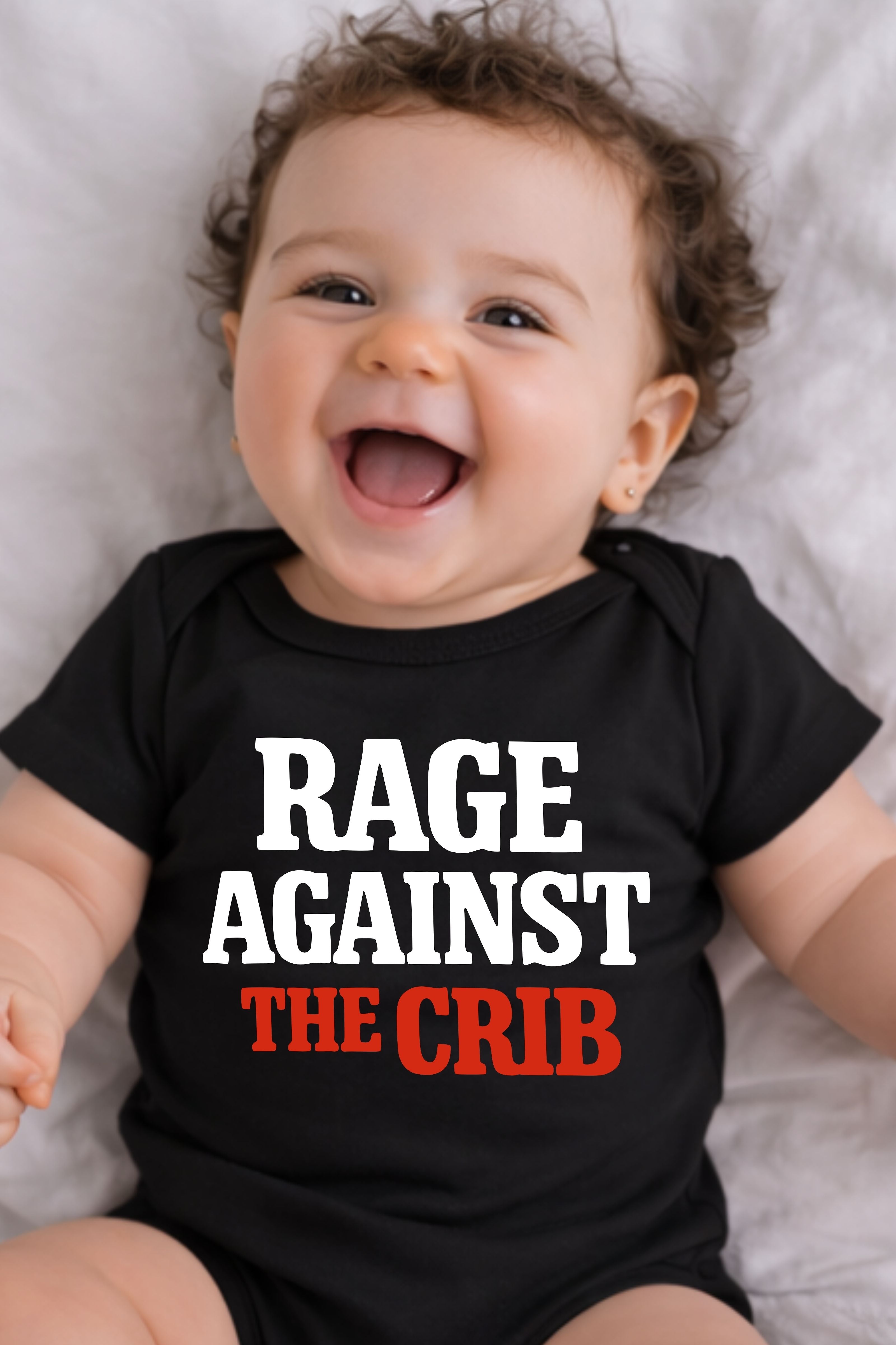 Rage Against the Crib Baby Bodysuit