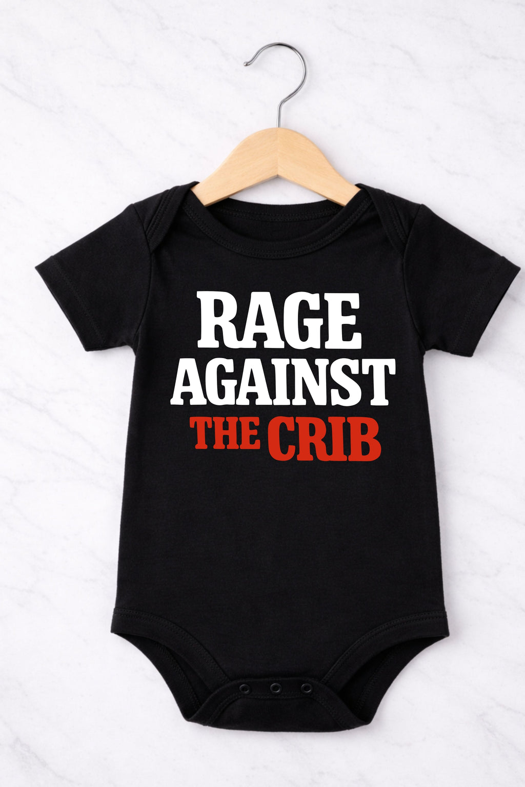 Rage Against the Crib Baby Bodysuit