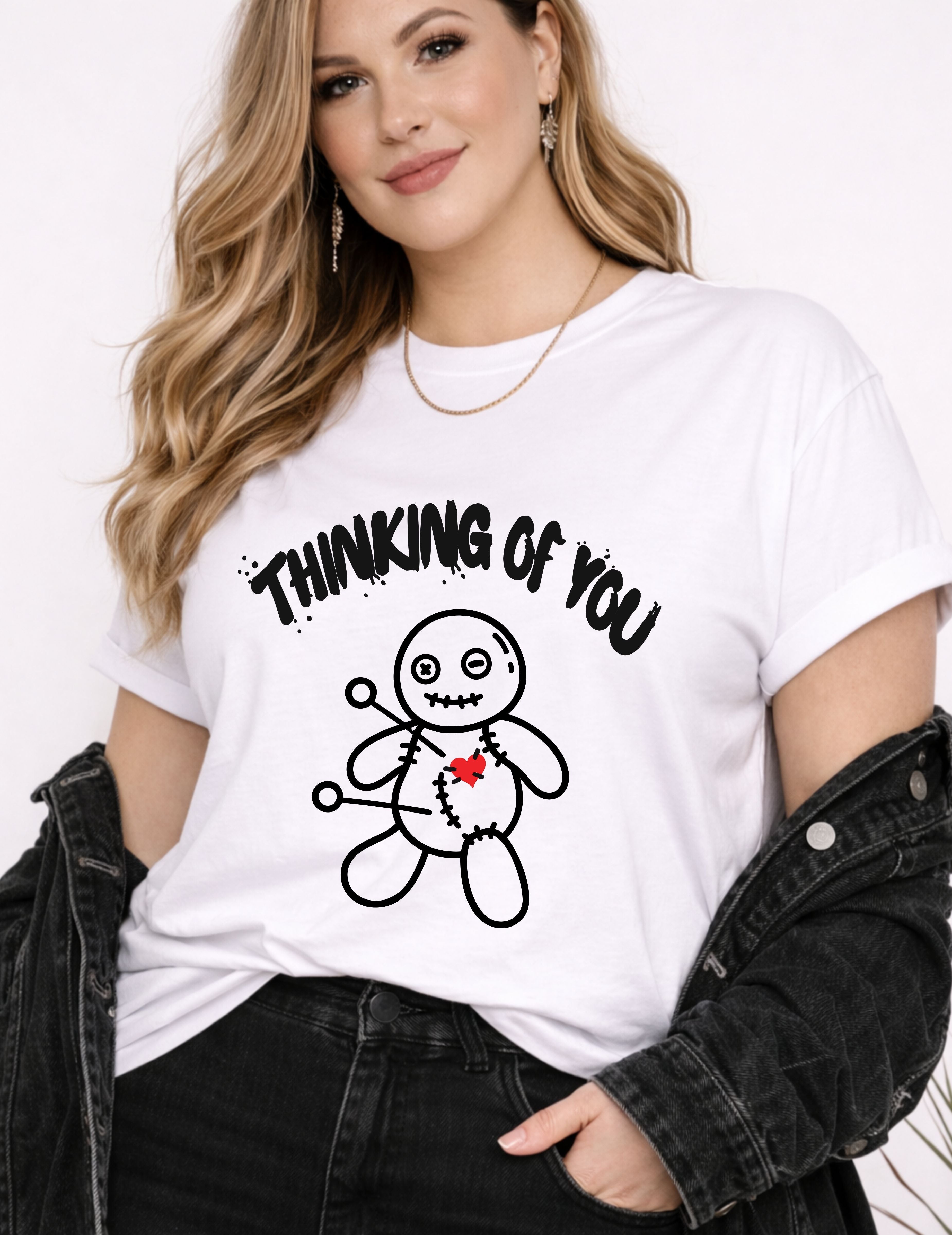 Thinking of You Voodoo Doll T-Shirt