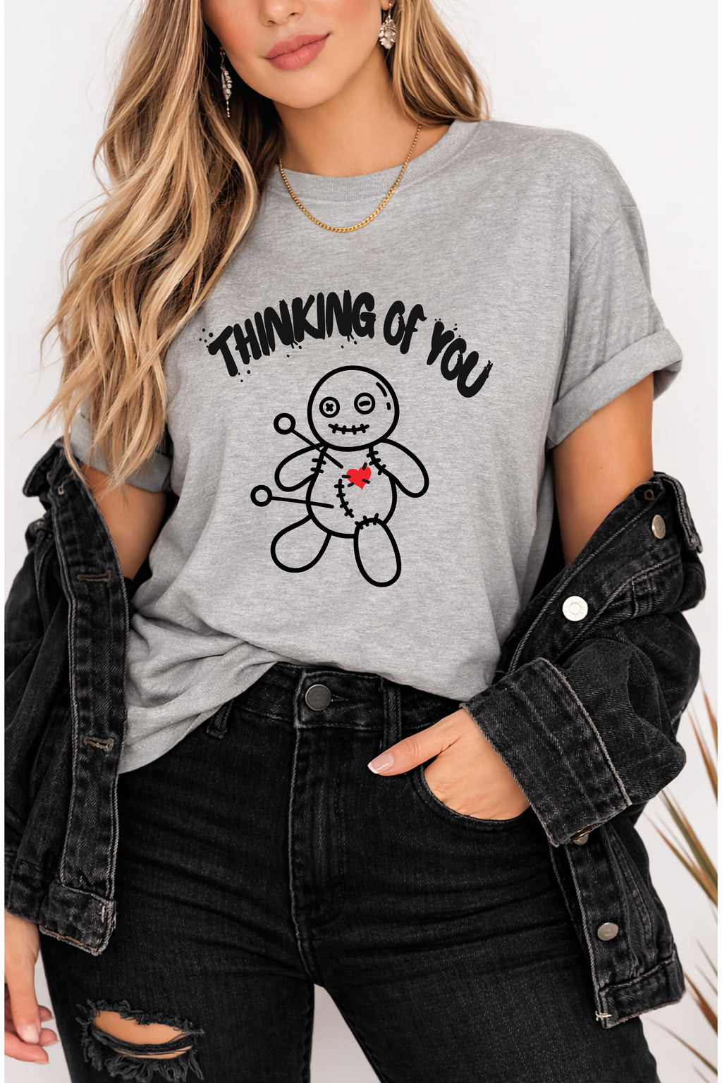 Thinking of You Voodoo Doll T-Shirt