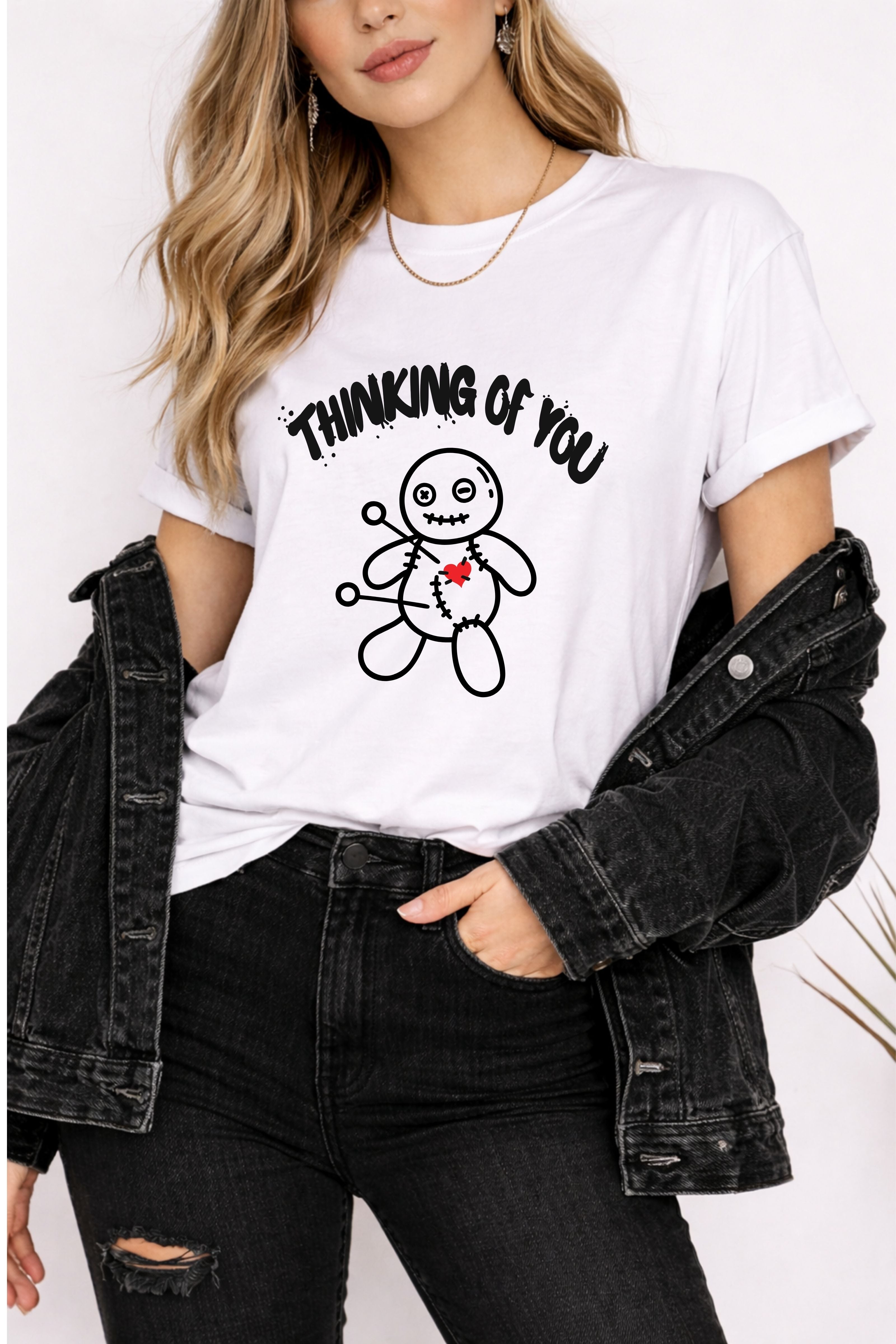 Thinking of You Voodoo Doll T-Shirt