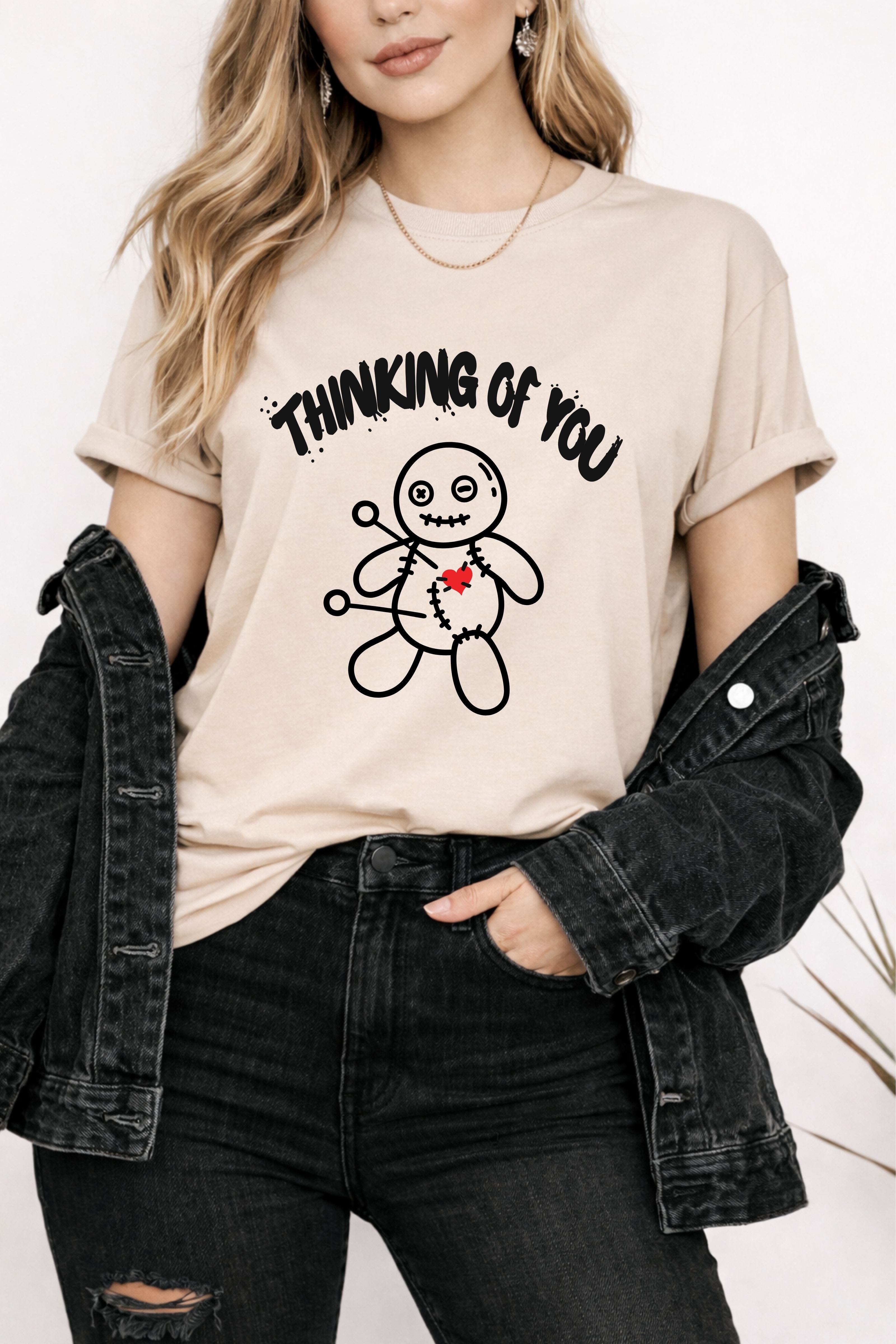 Thinking of You Voodoo Doll T-Shirt