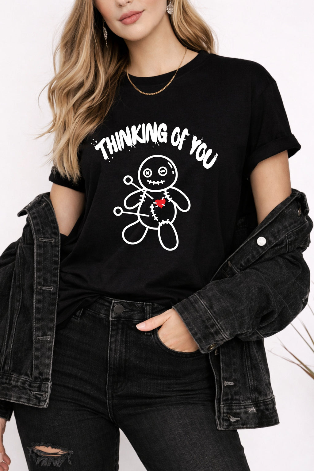 Thinking of You Voodoo Doll T-Shirt