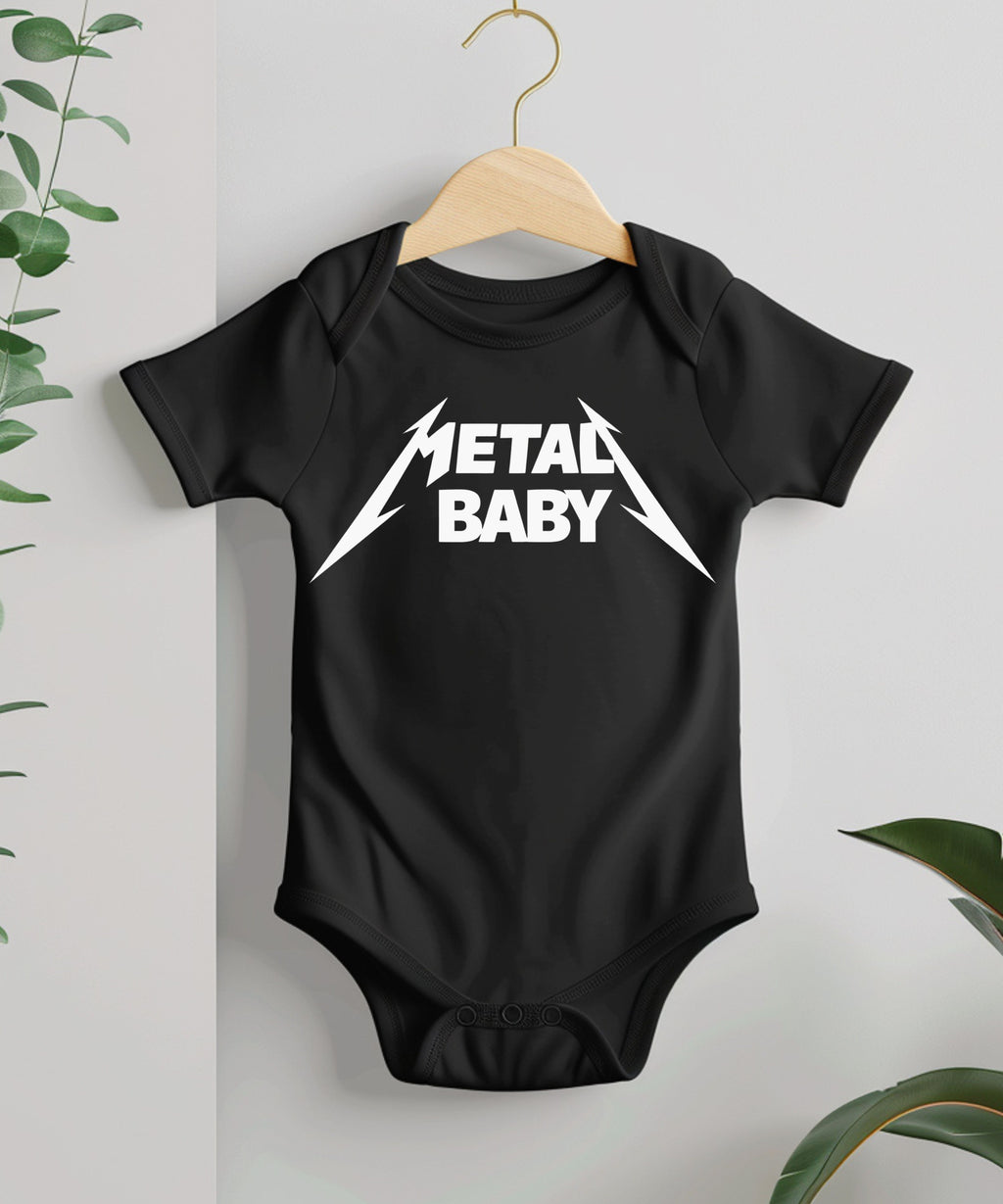 Metal Baby- Baby Bodysuit