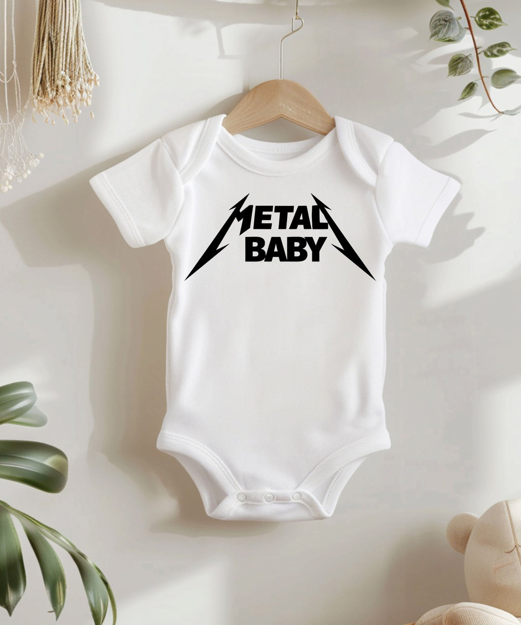 Metal Baby- Baby Bodysuit