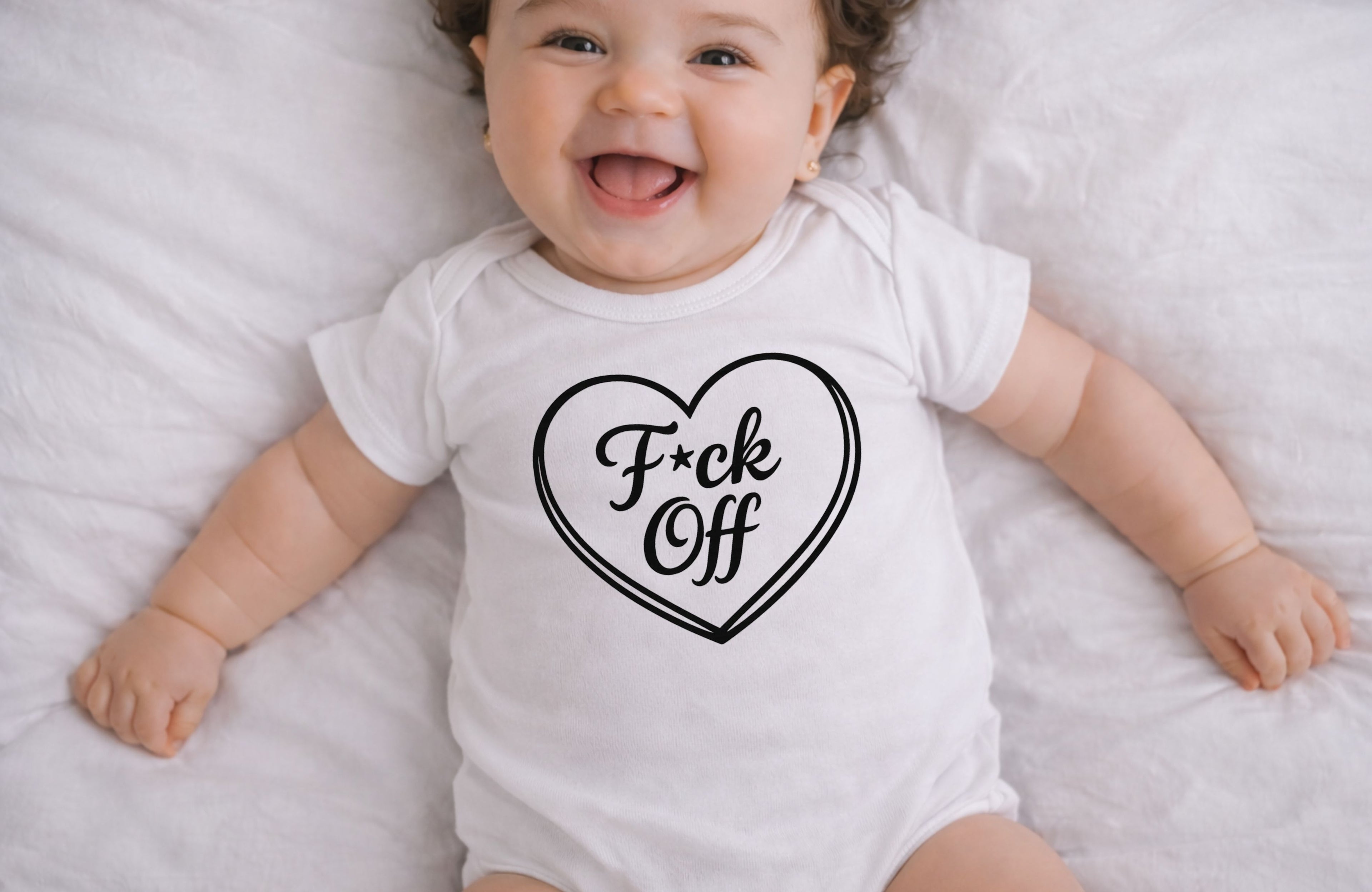 F*ck Off” Baby Bodysuit