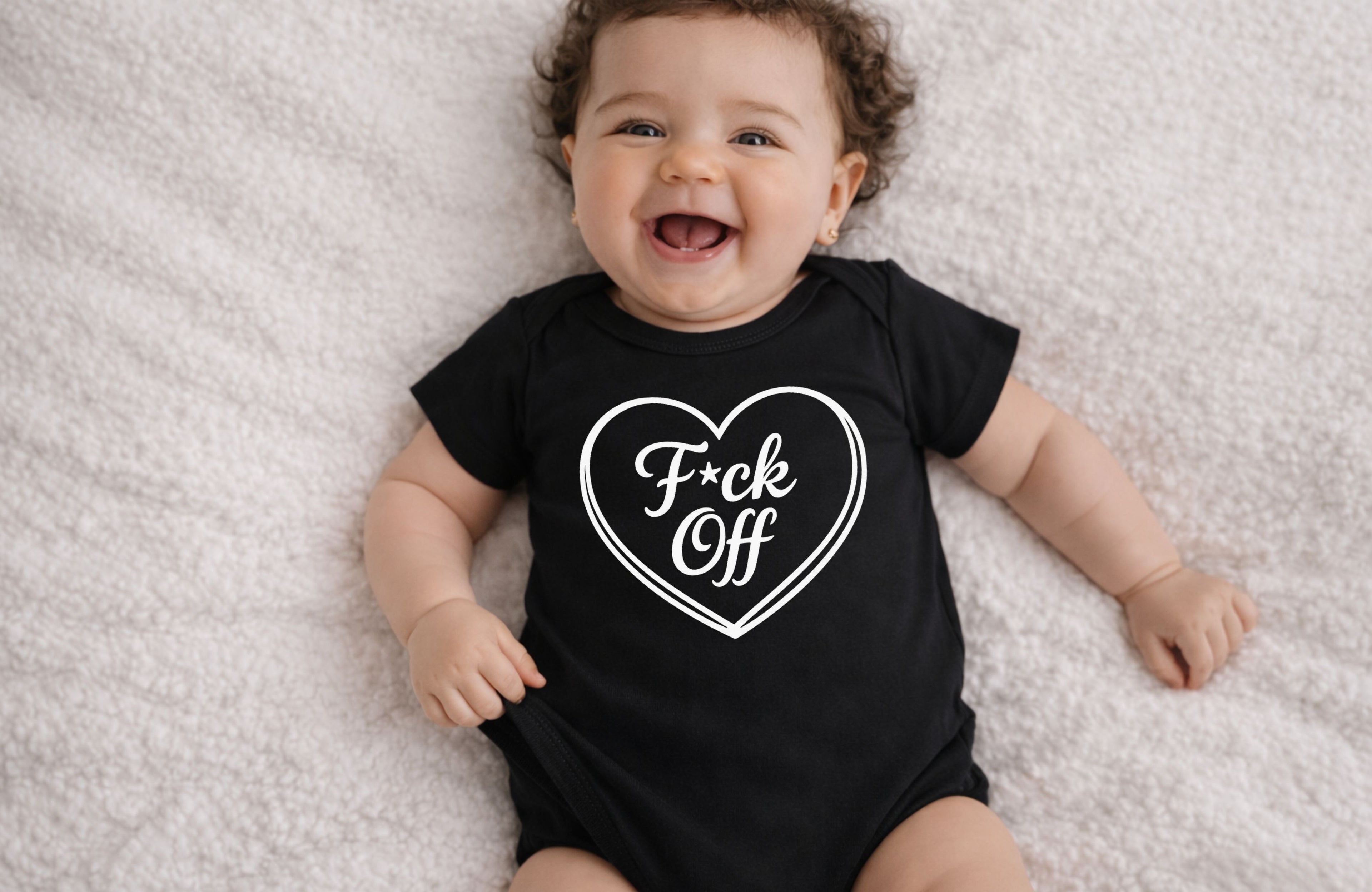 F*ck Off” Baby Bodysuit