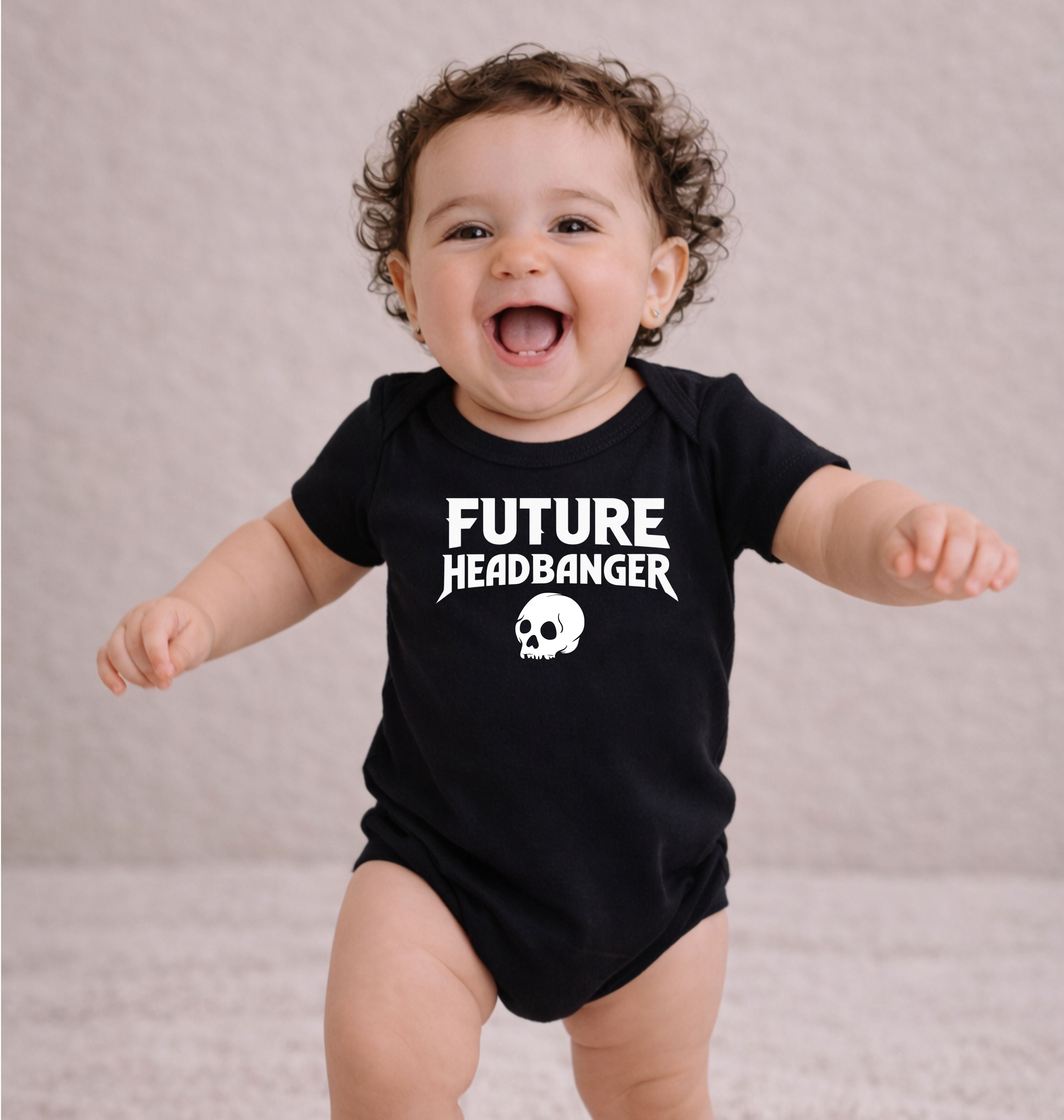 Future Headbanger Baby Bodysuit