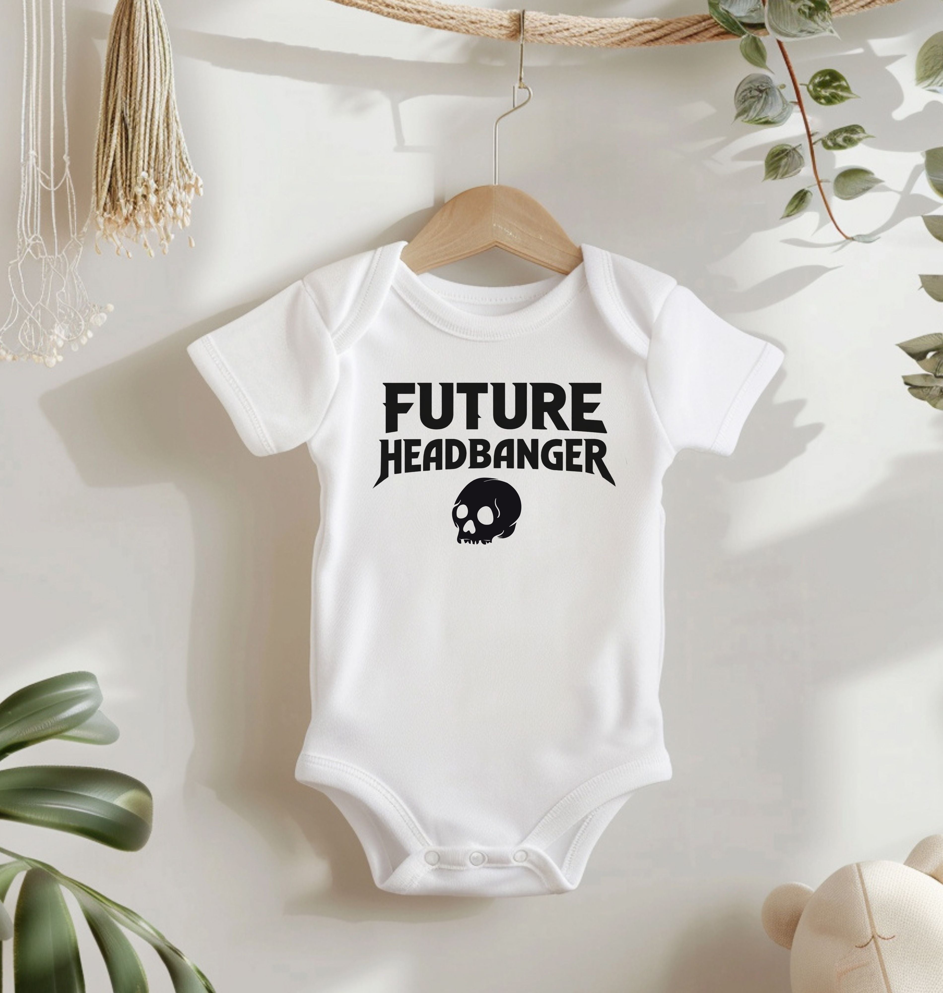 Future Headbanger Baby Bodysuit