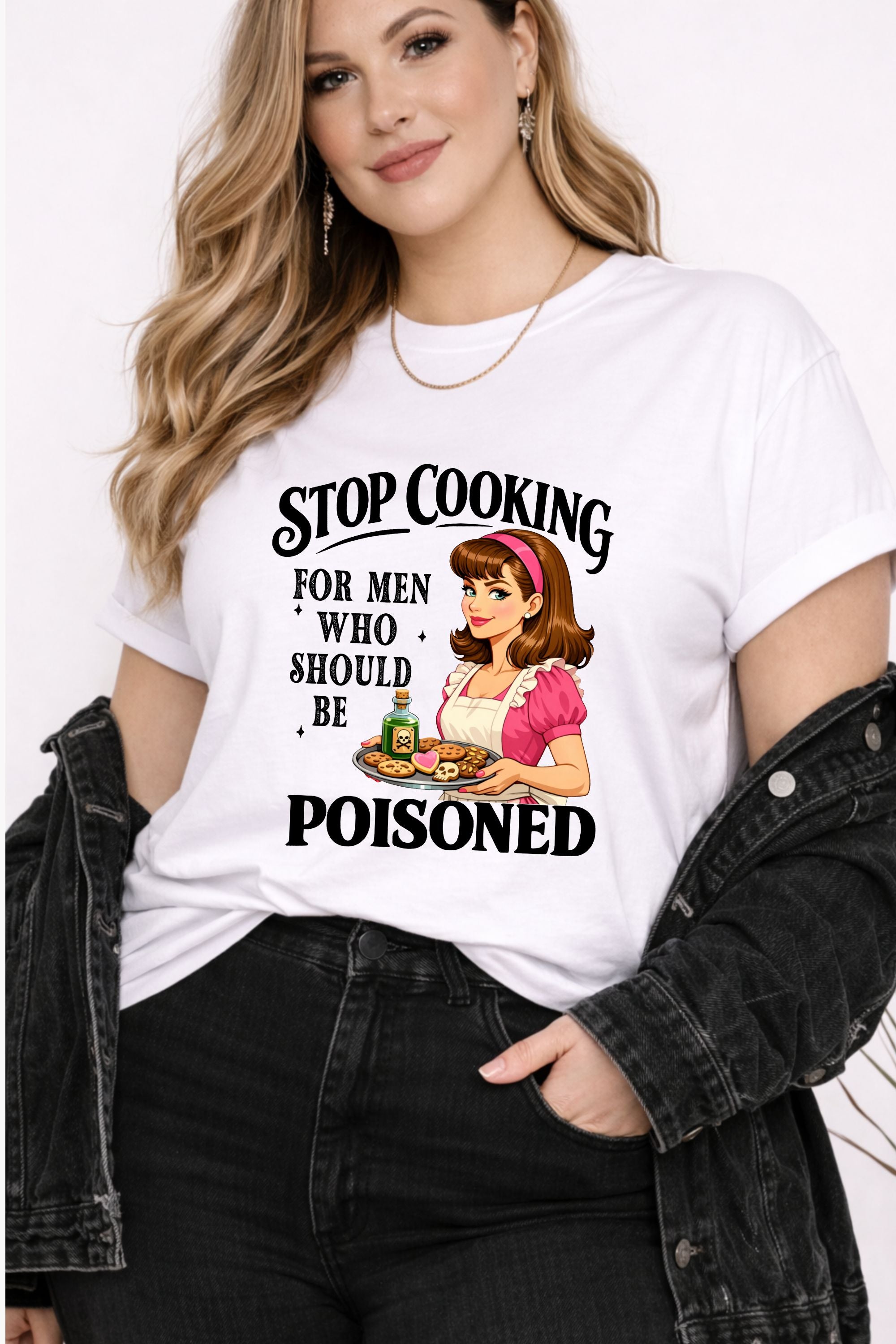 Stop Cooking For Men Who Should Be Poisoned Tshirt