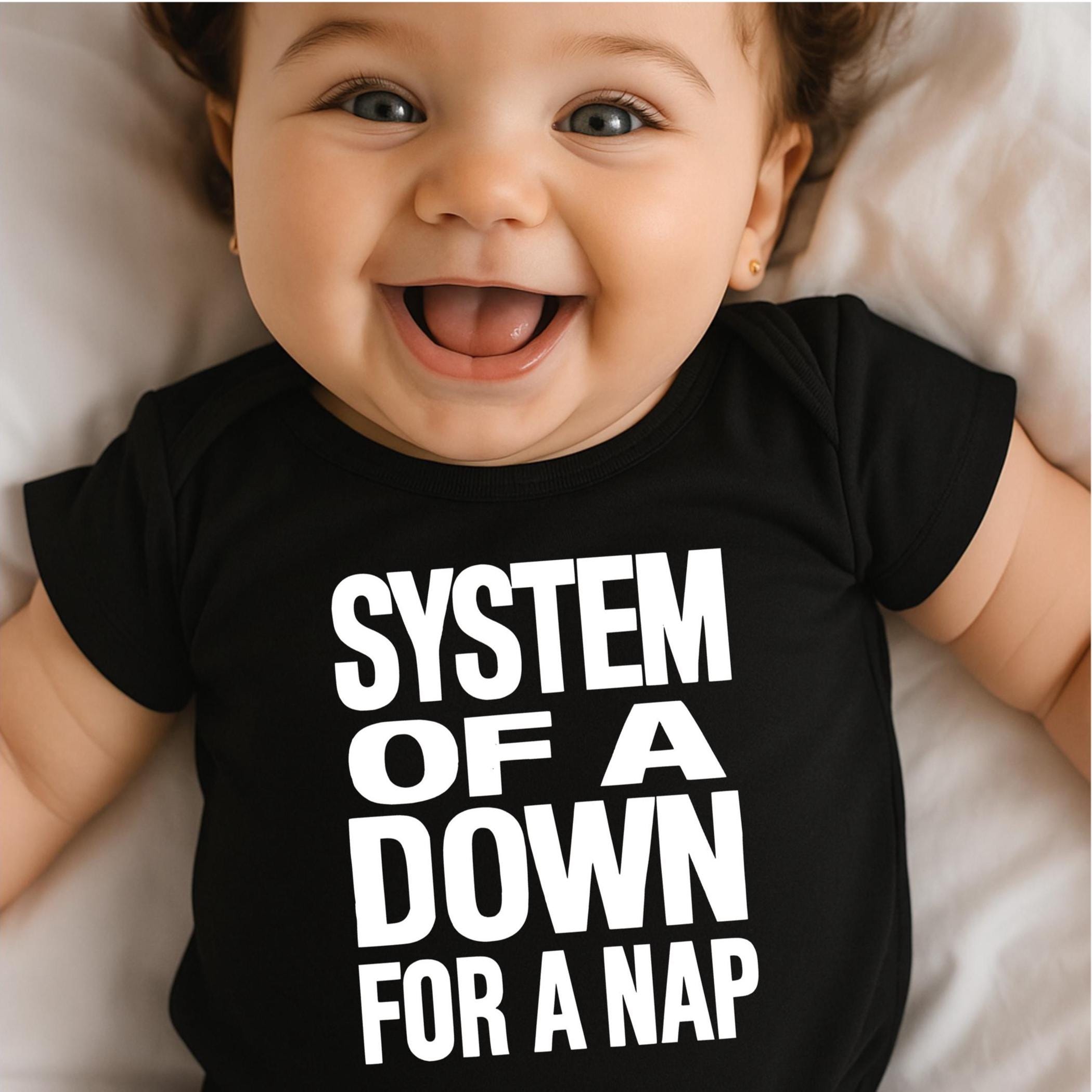 System of a Down For A Nap Baby Bodysuit