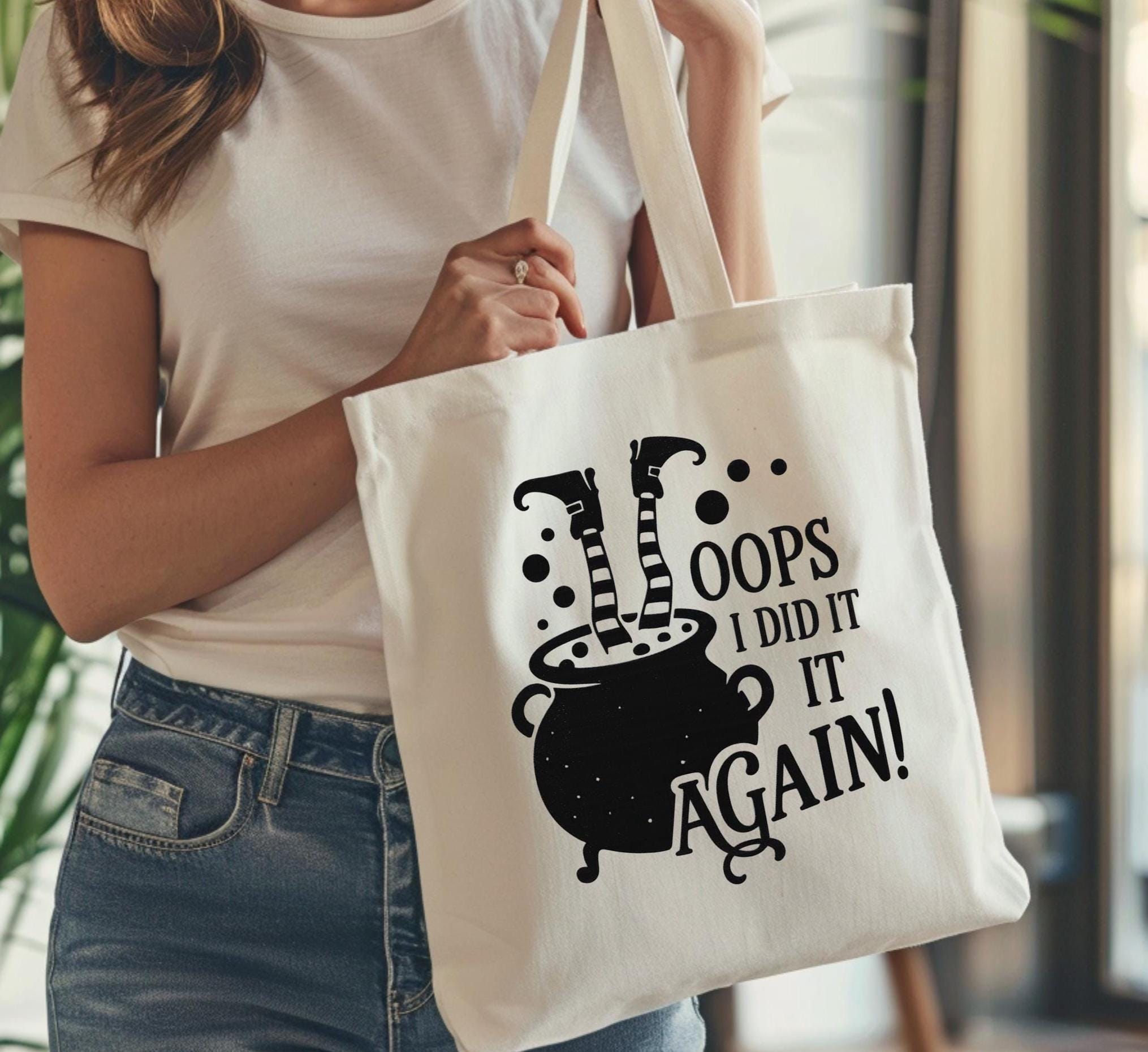Digital Download Oops I Did It Again Witch Cauldron Files for Circuit/Silhouette