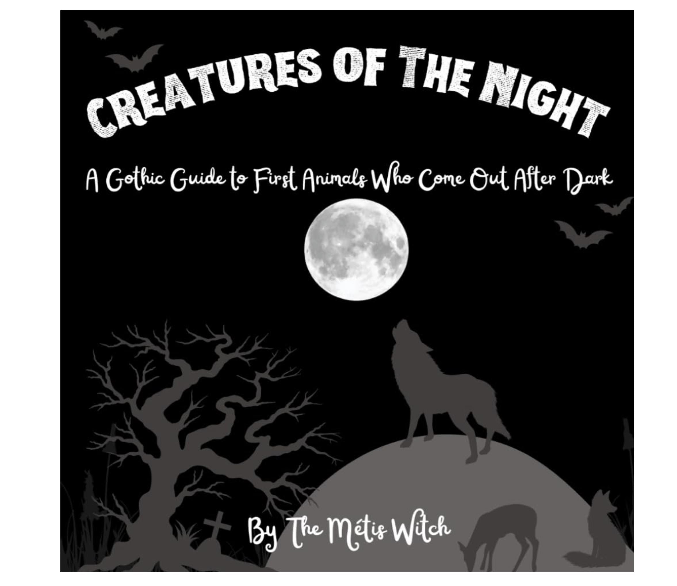 Creatures of The Night Gothic Kids Animal Book