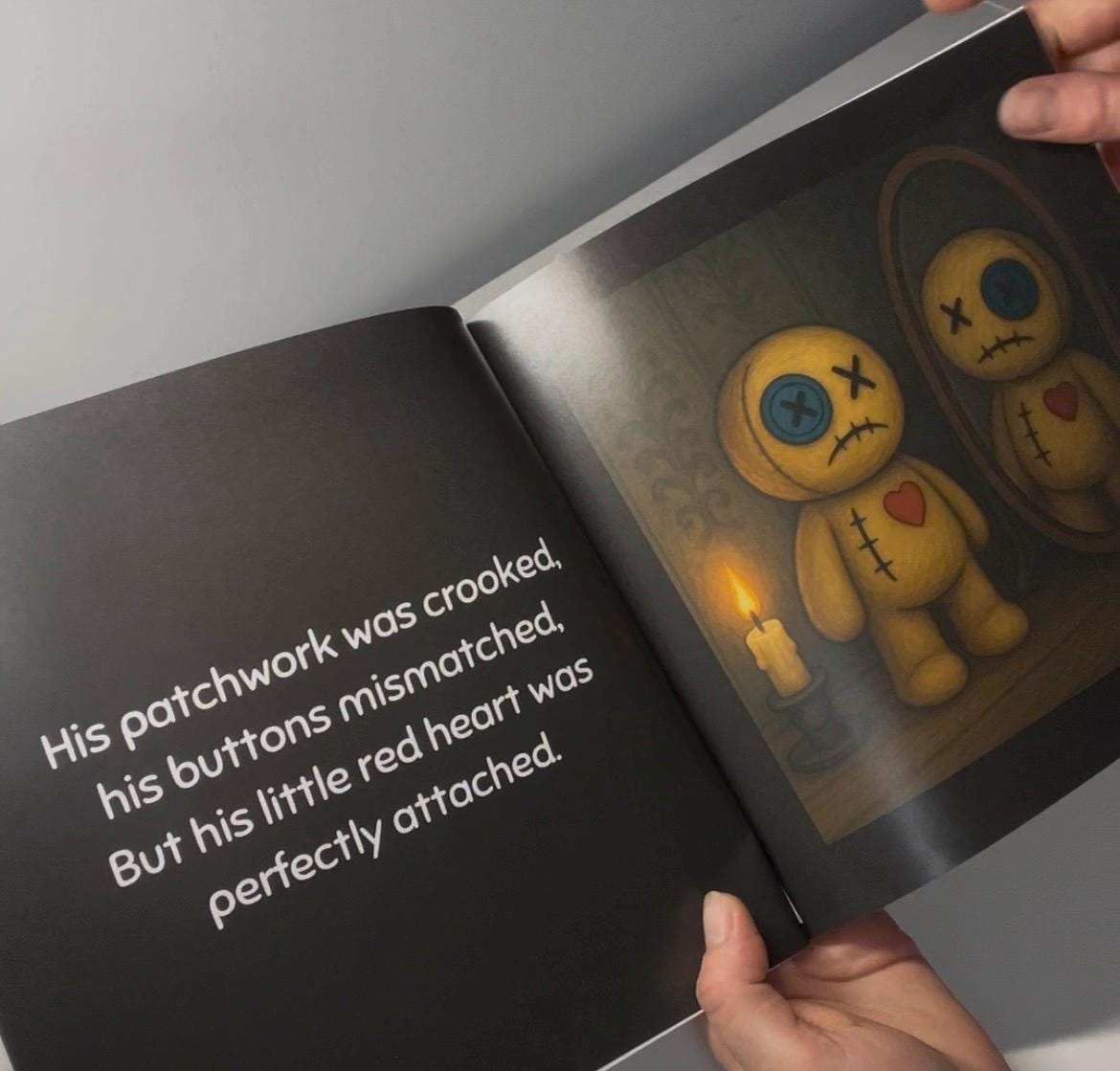 Stitch And The Shadowy Hall- A Book For Kids Who Are Afraid Of The Dark- Written By The Métis Witch- For Kids Who Fear Nighttime