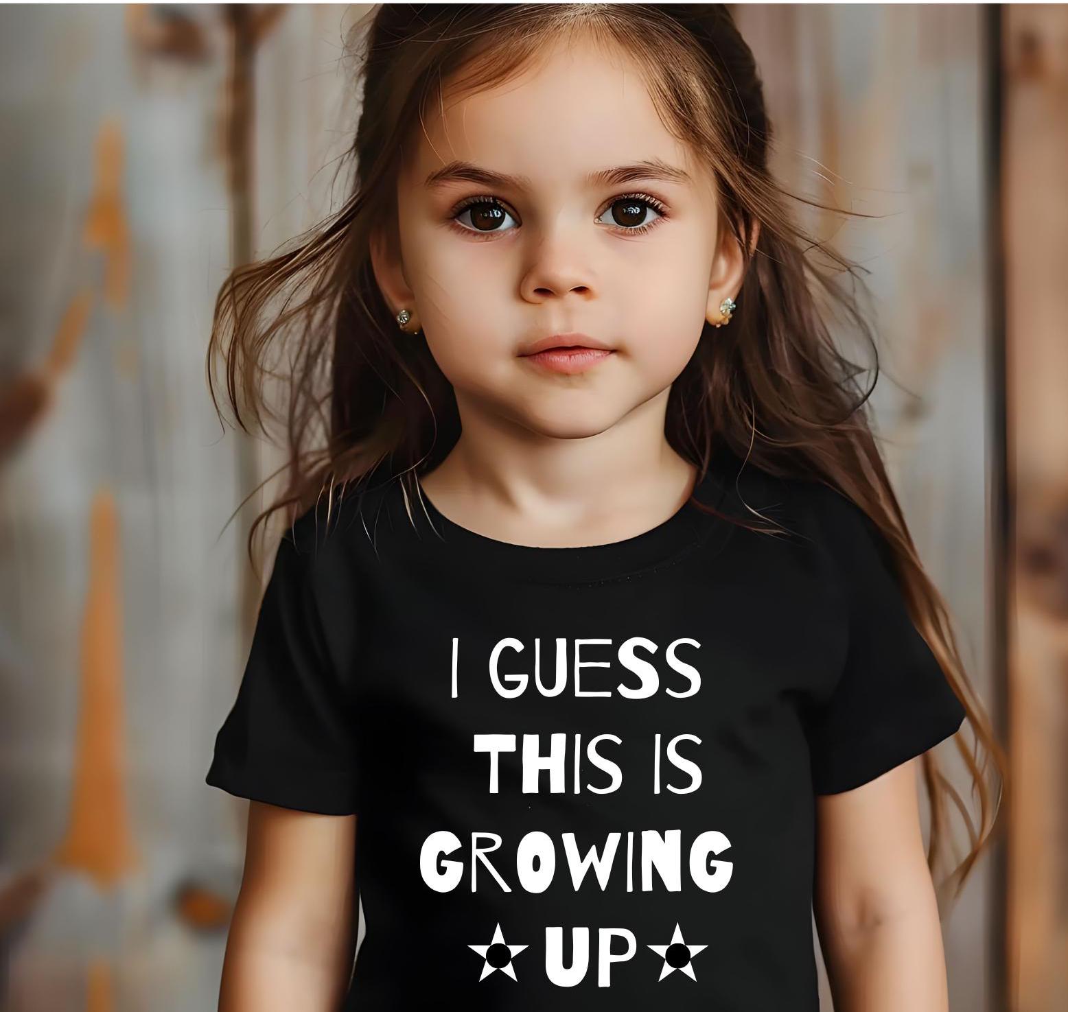 I Guess This Is Growing Up Toddler T-shirt