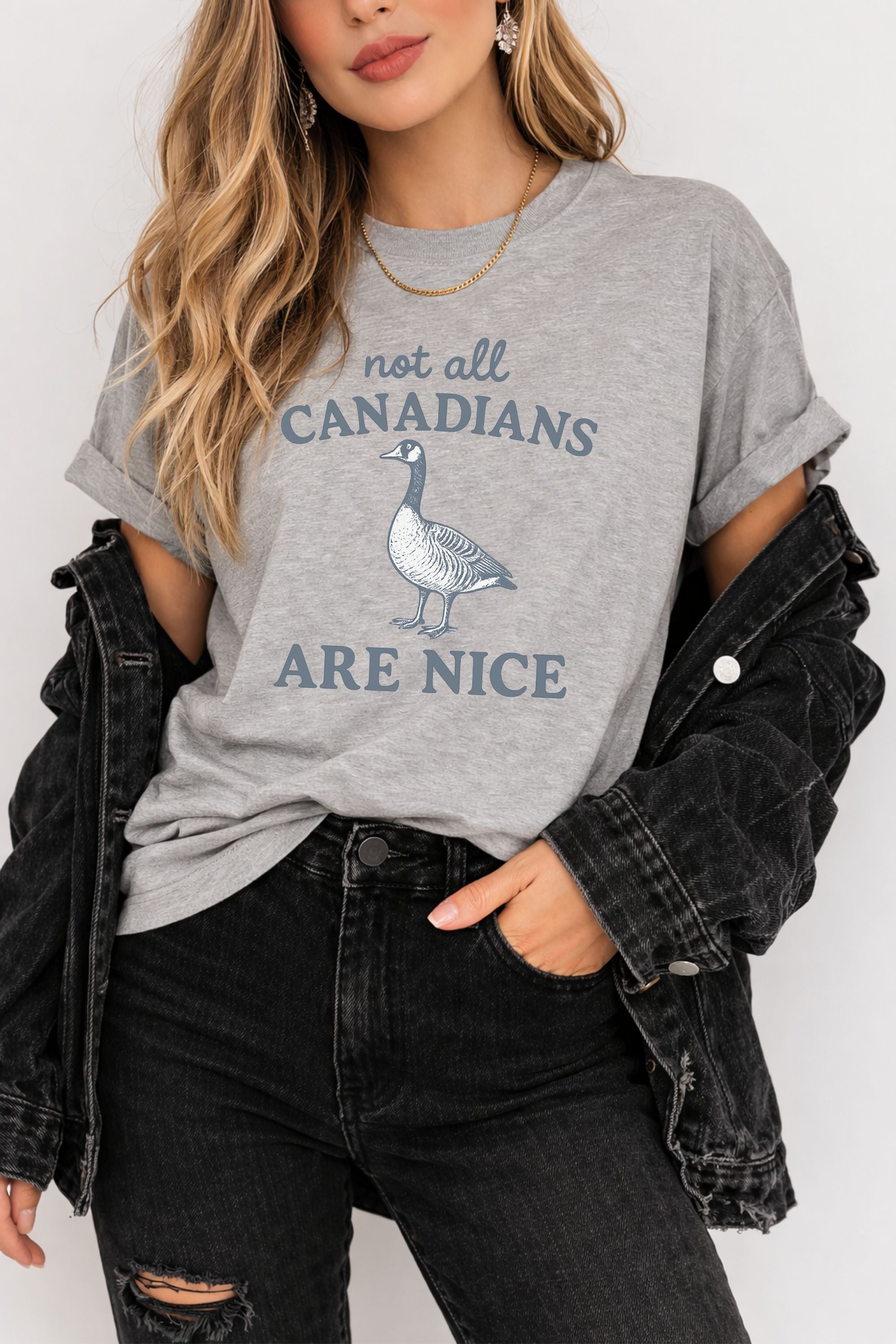 Not All Canadians Are Nice Canada Goose Tshirt