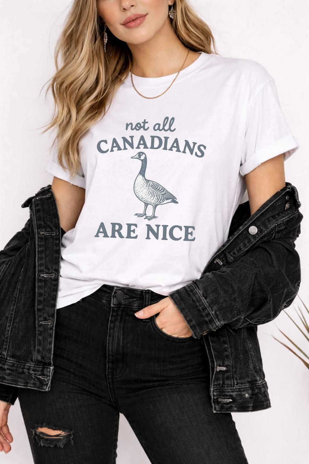 Not All Canadians Are Nice Canada Goose Tshirt