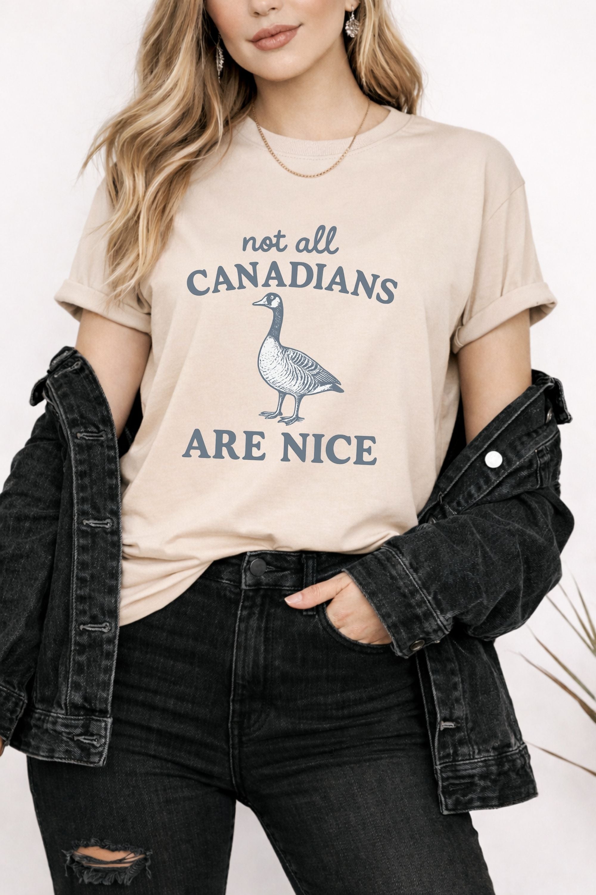 Not All Canadians Are Nice Canada Goose Tshirt