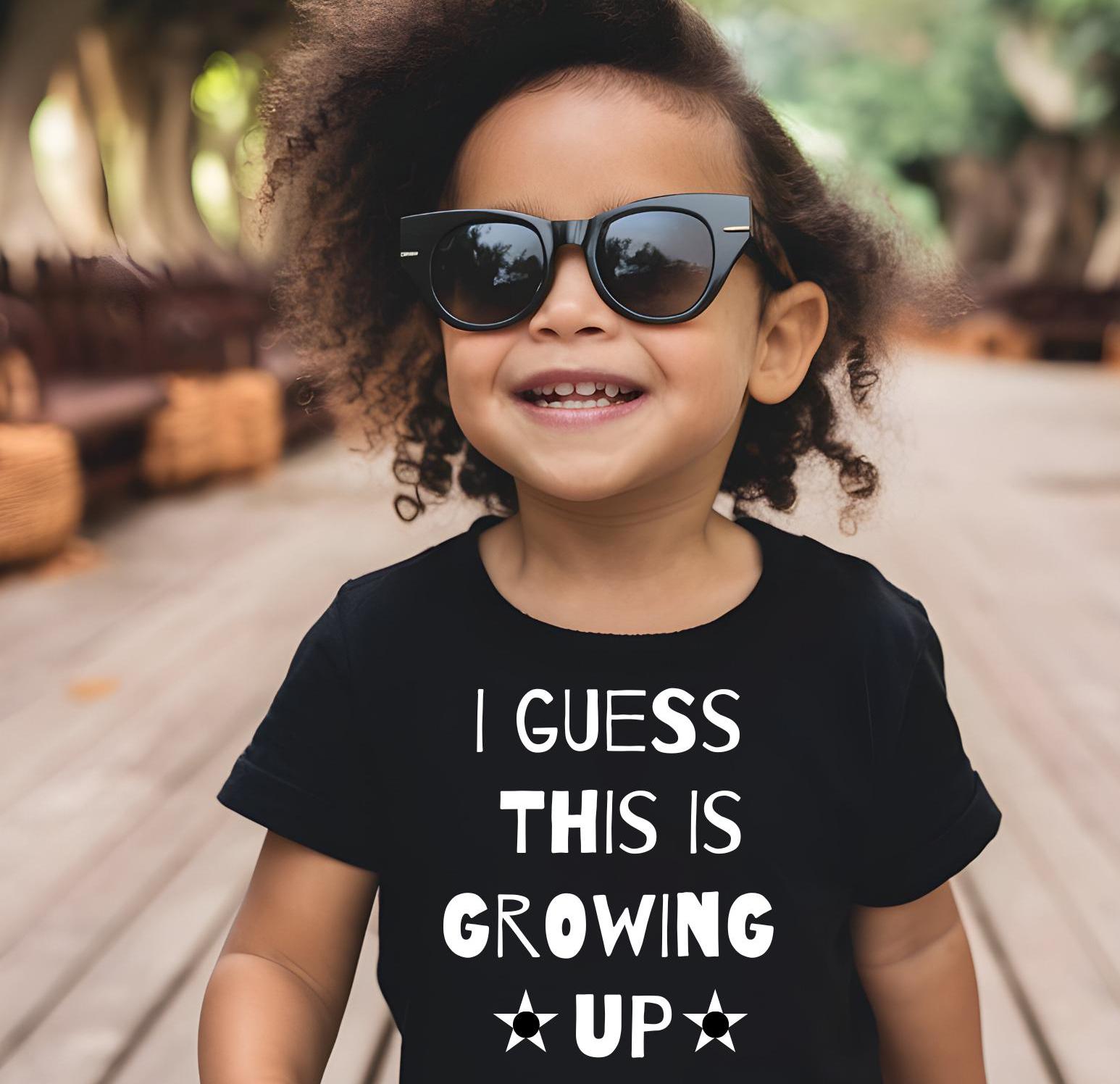 I Guess This Is Growing Up Toddler T-shirt