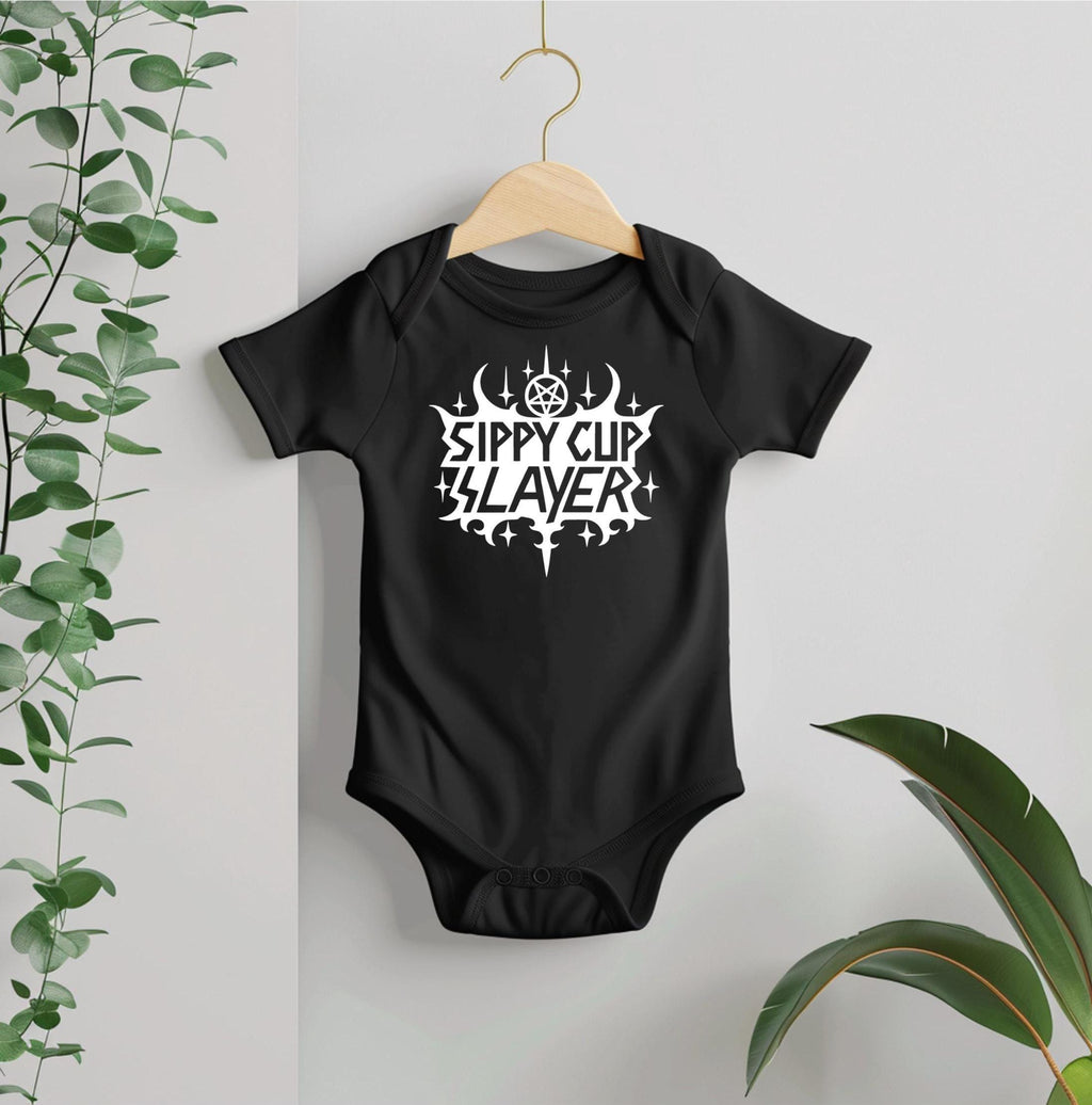 Sippy Cup Slayer Baby Bodysuit