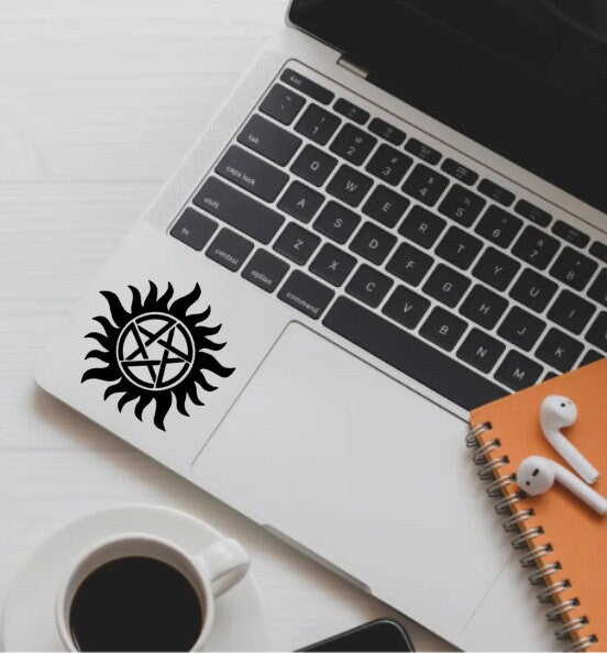 Anti Possession Symbol Vinyl Decal: Metaphysical Car Laptop Sticker
