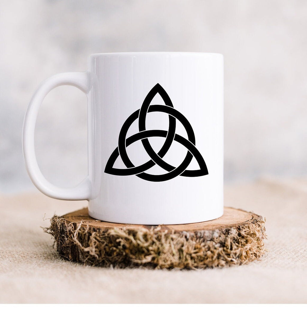 Triquetra Vinyl Decal: Celtic Wiccan Symbol for Car, Laptop