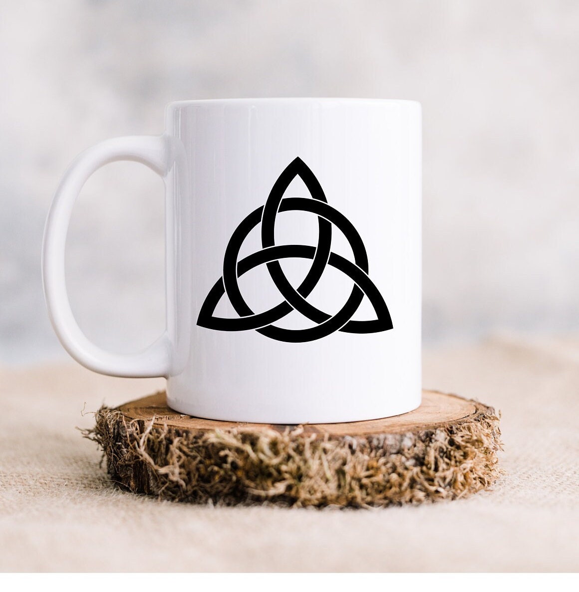 Triquetra Vinyl Decal: Celtic Wiccan Symbol for Car, Laptop