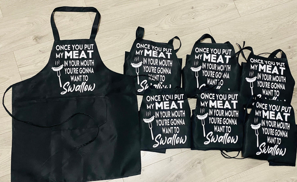 Hilarious BBQ Apron: Funny Grill Master Gag Gift