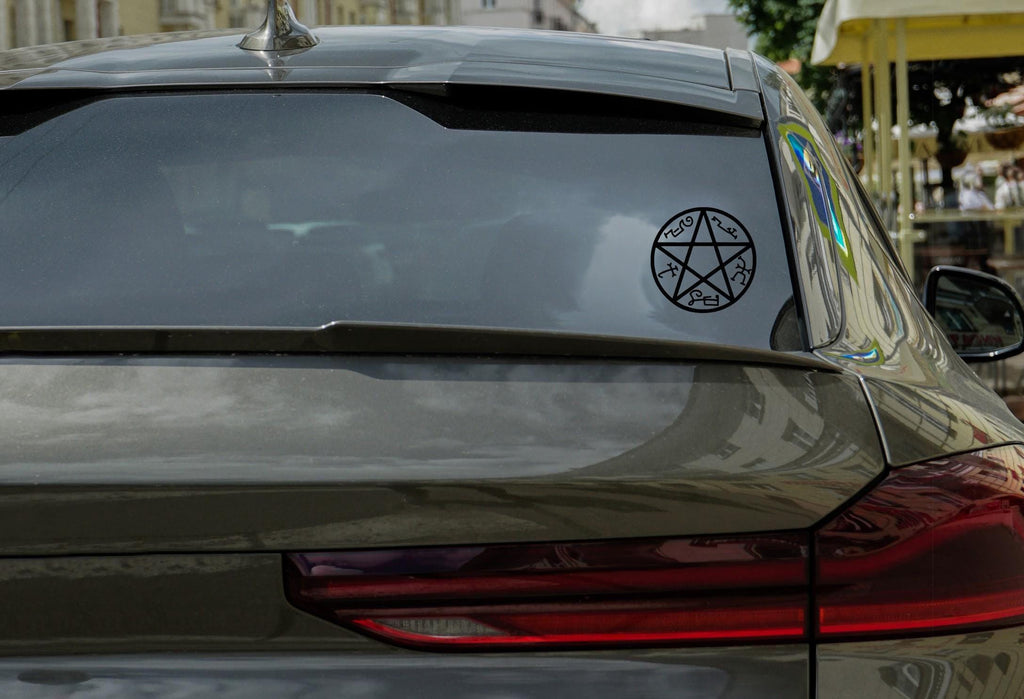 Devil's Trap Vinyl Decal: Supernatural Car, Laptop, Wall Art