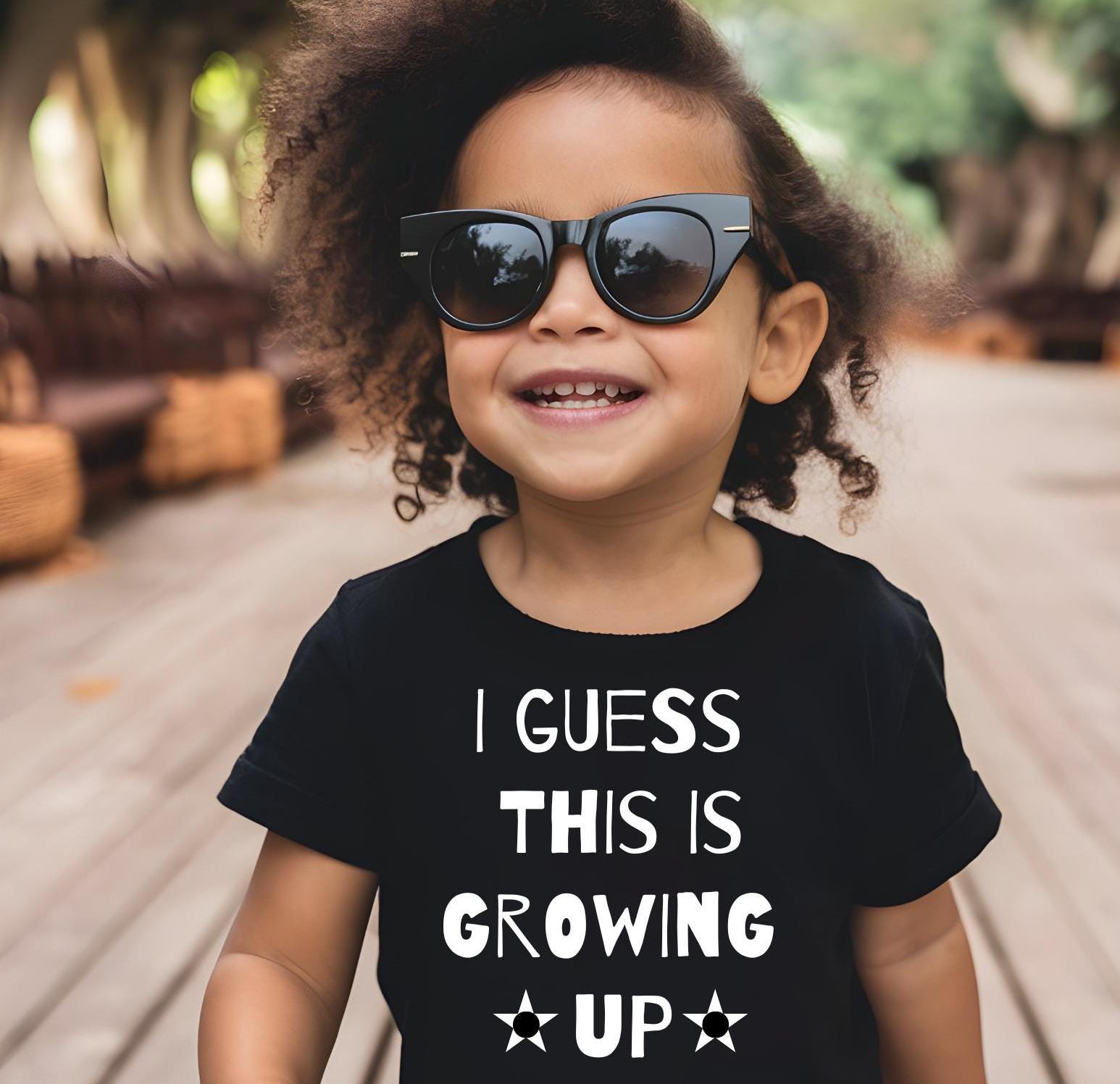 Punk Rock Fans Toddler T-shirt Gift- Growing Up T-shirt for Toddlers