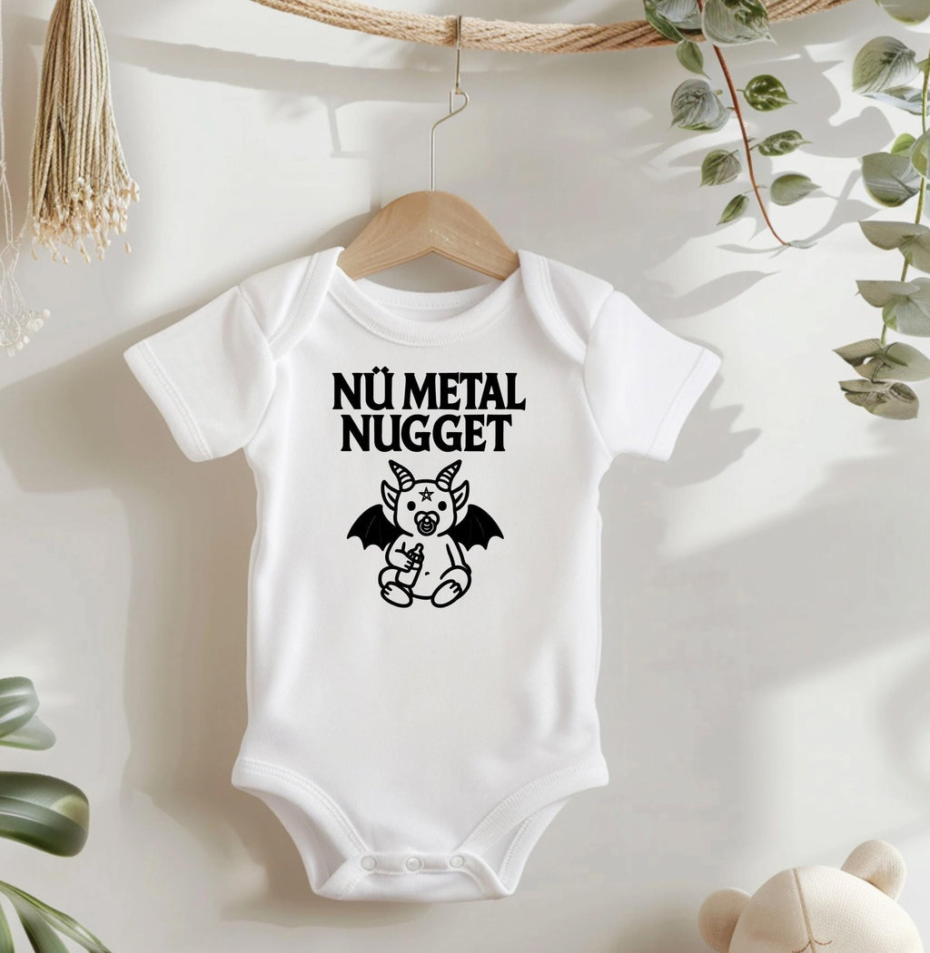 Nü Metal Baphomet Baby Bodysuit