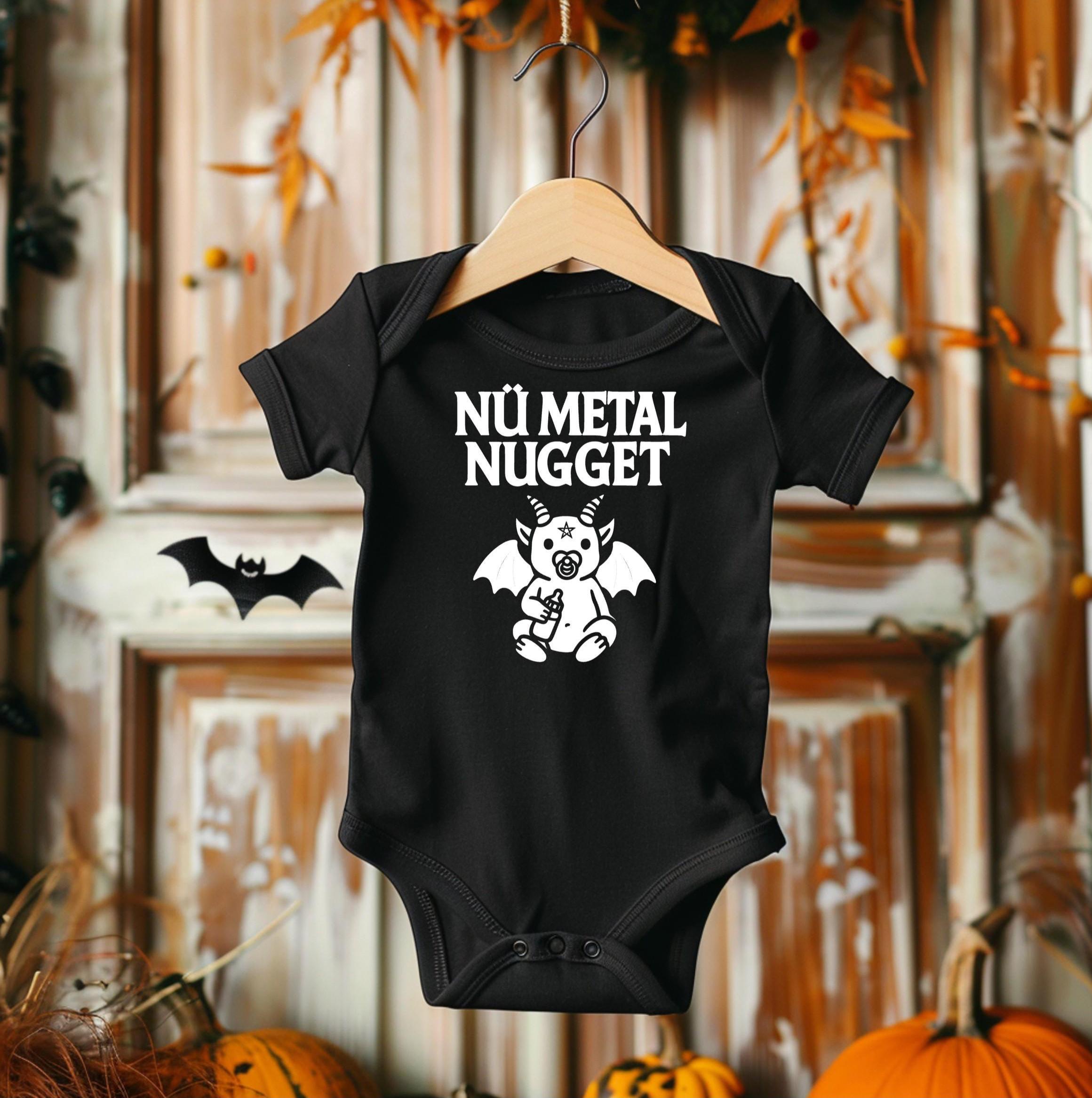 Nü Metal Baphomet Baby Bodysuit