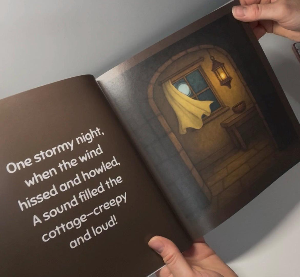Stitch and the Shadowy Hall: Kids Book About Overcoming Fear of the Dark